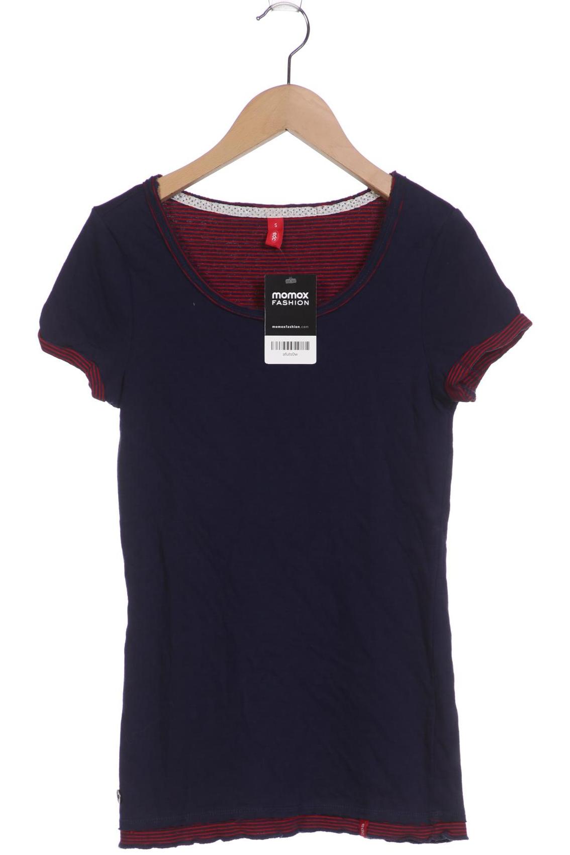 

edc by Esprit Damen T-Shirt, marineblau, Gr. 36