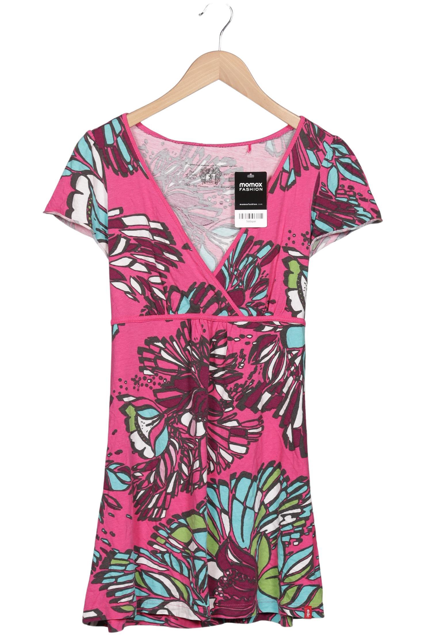

edc by Esprit Damen T-Shirt, pink, Gr. 42