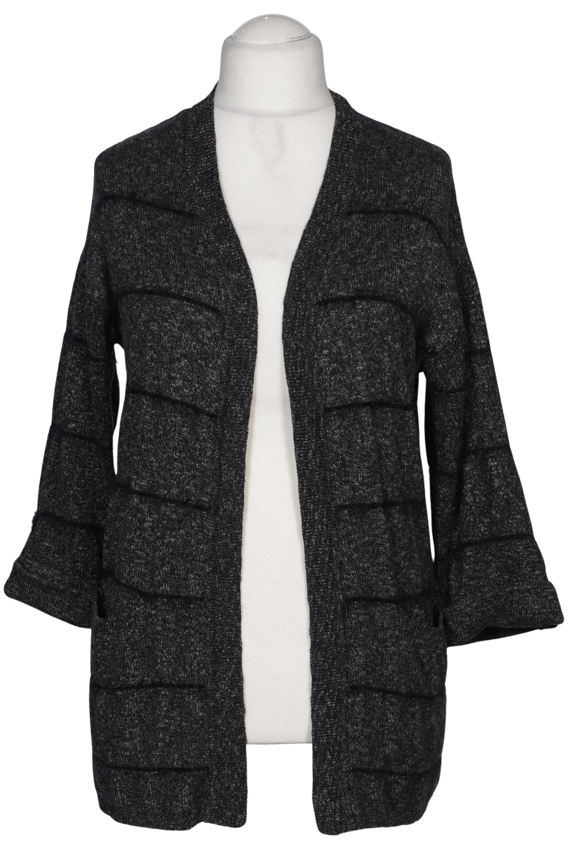 

edc by Esprit Damen Strickjacke, grau, Gr. 38