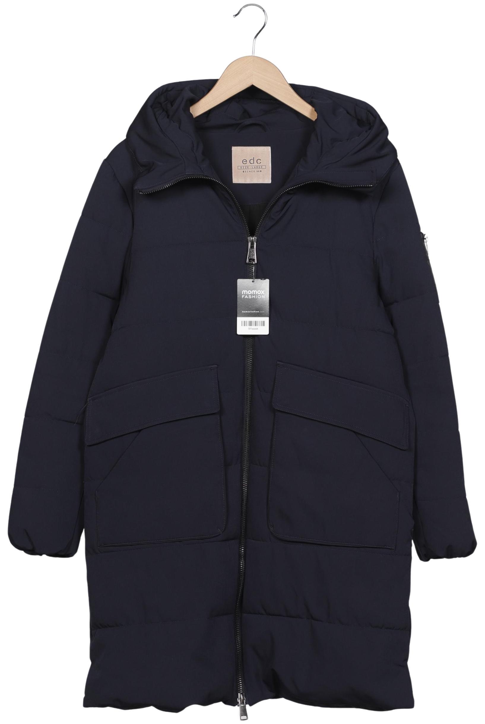 

edc by Esprit Damen Mantel, marineblau, Gr. 42