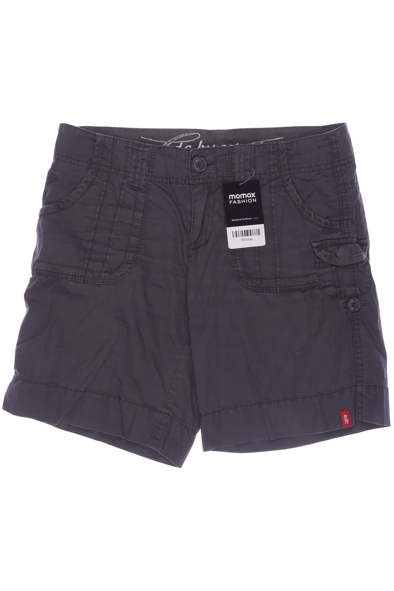 

edc by Esprit Damen Shorts, grau, Gr. 32