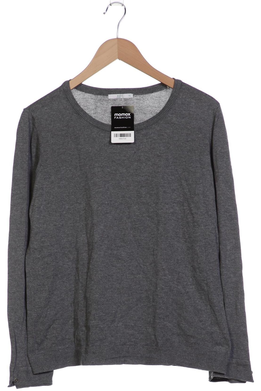 

edc by Esprit Damen Pullover, grau, Gr. 44