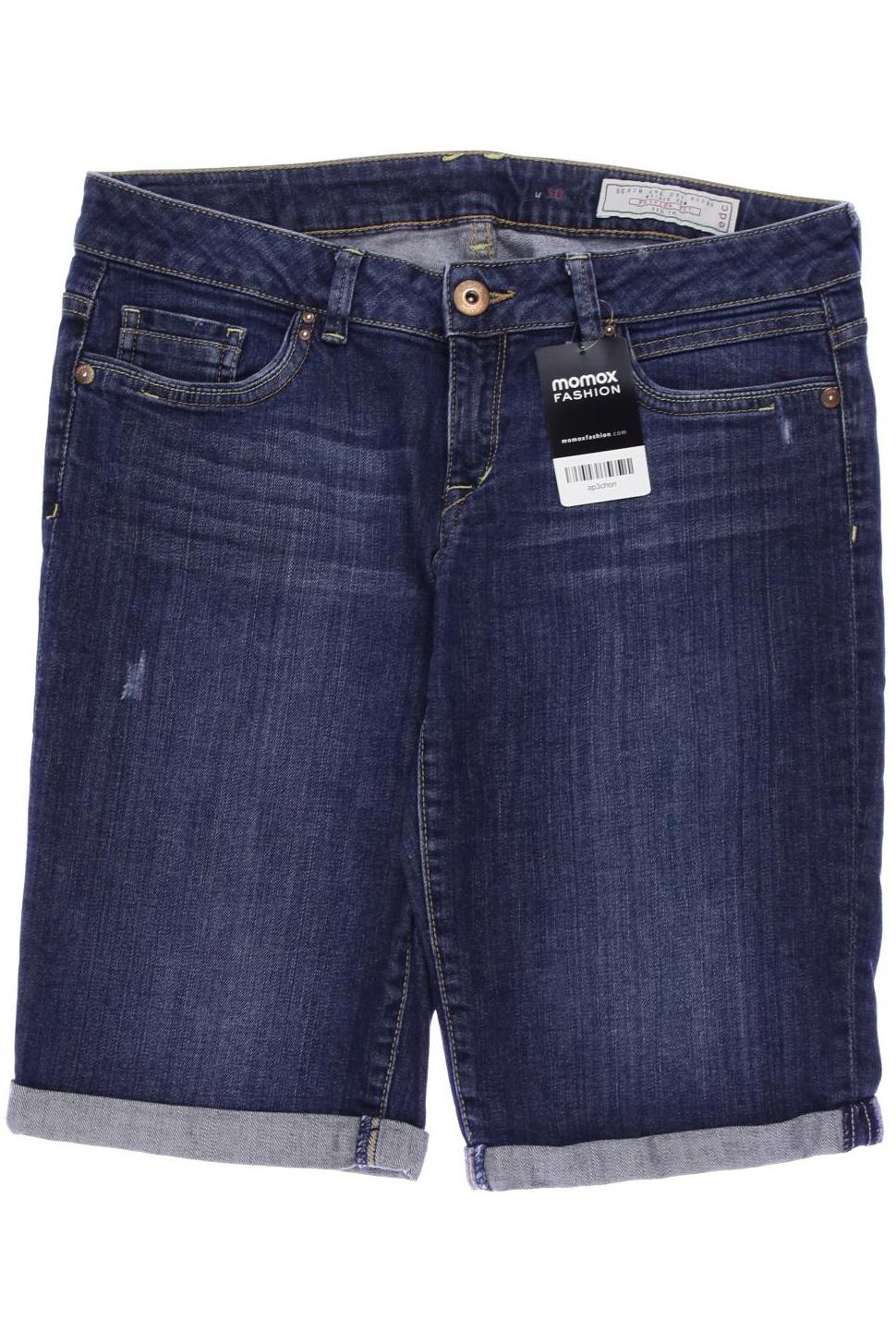 

edc by Esprit Damen Shorts, marineblau, Gr. 30