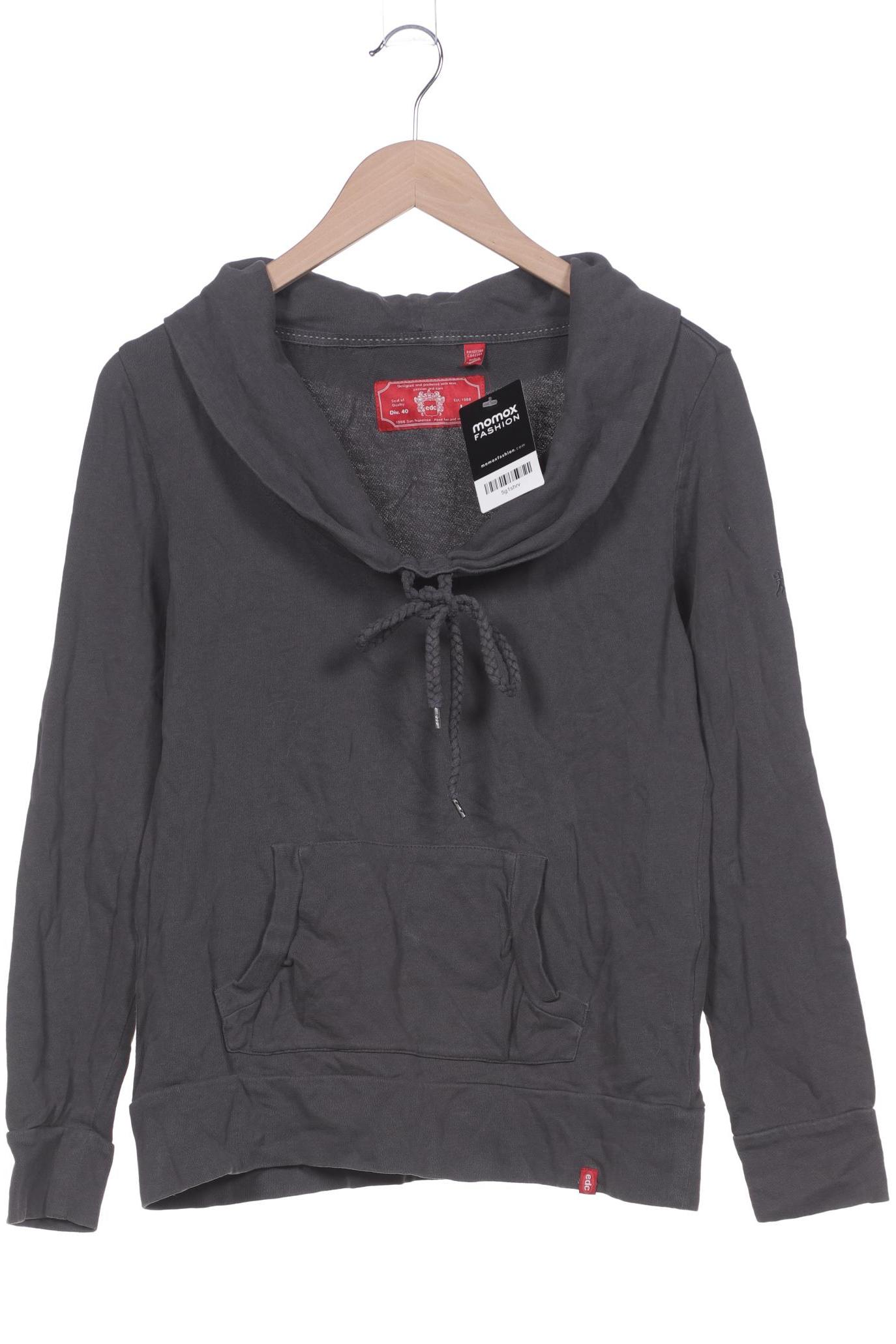 

edc by Esprit Damen Sweatshirt, grau, Gr. 42