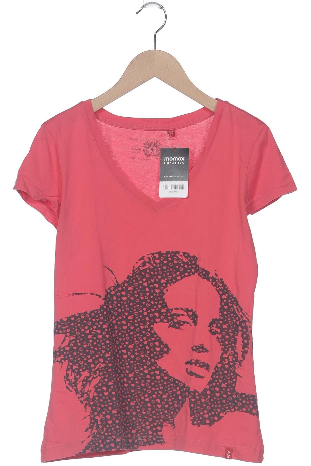 

edc by Esprit Damen T-Shirt, pink, Gr. 42