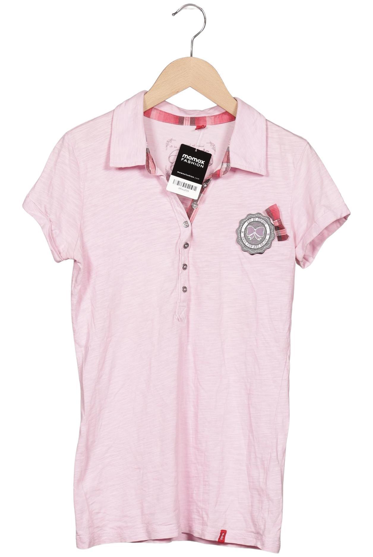 

edc by Esprit Damen Poloshirt, pink, Gr. 38