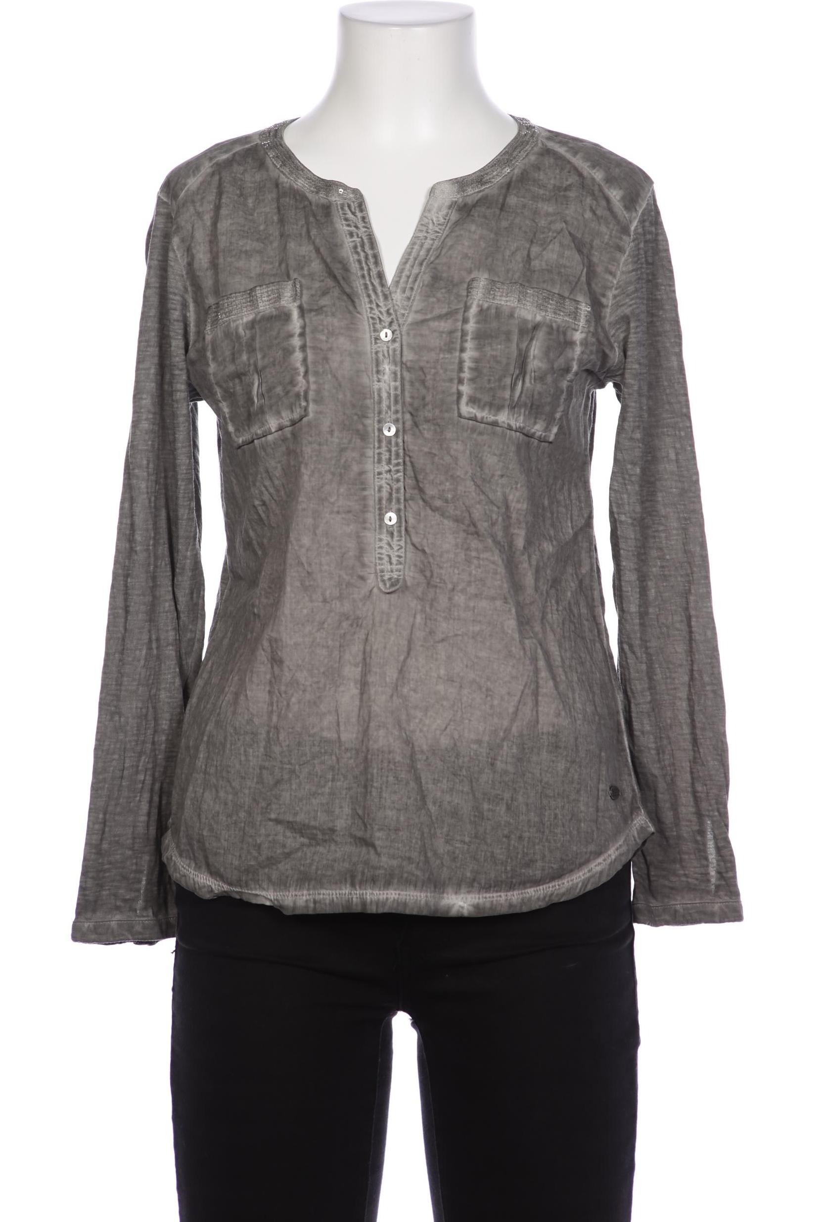 

edc by Esprit Damen Bluse, grau, Gr. 34