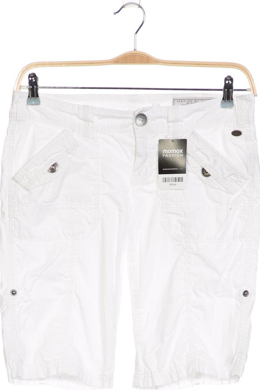 

edc by Esprit Damen Shorts, weiß, Gr. 36