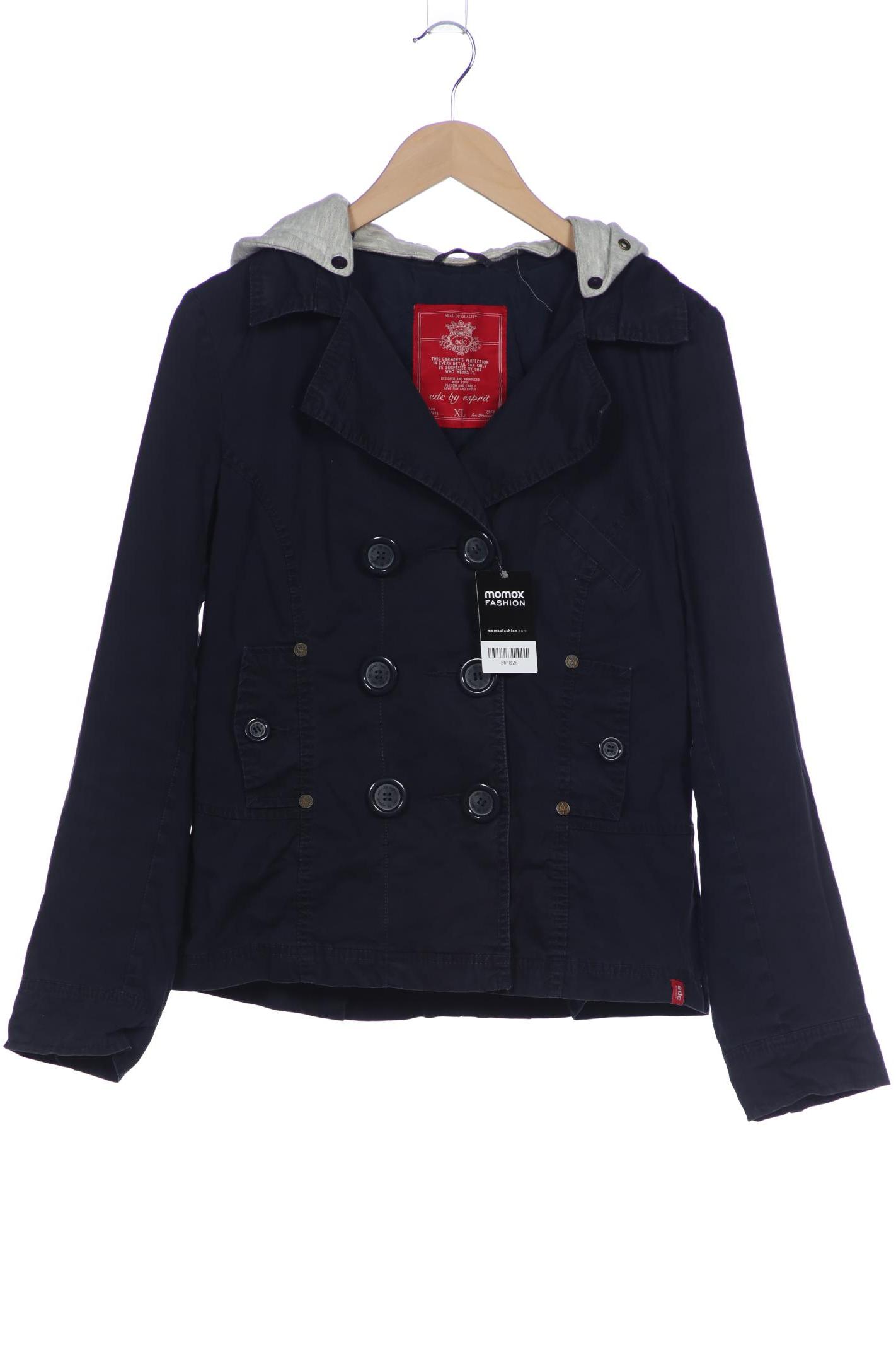 

edc by Esprit Damen Jacke, marineblau, Gr. 44