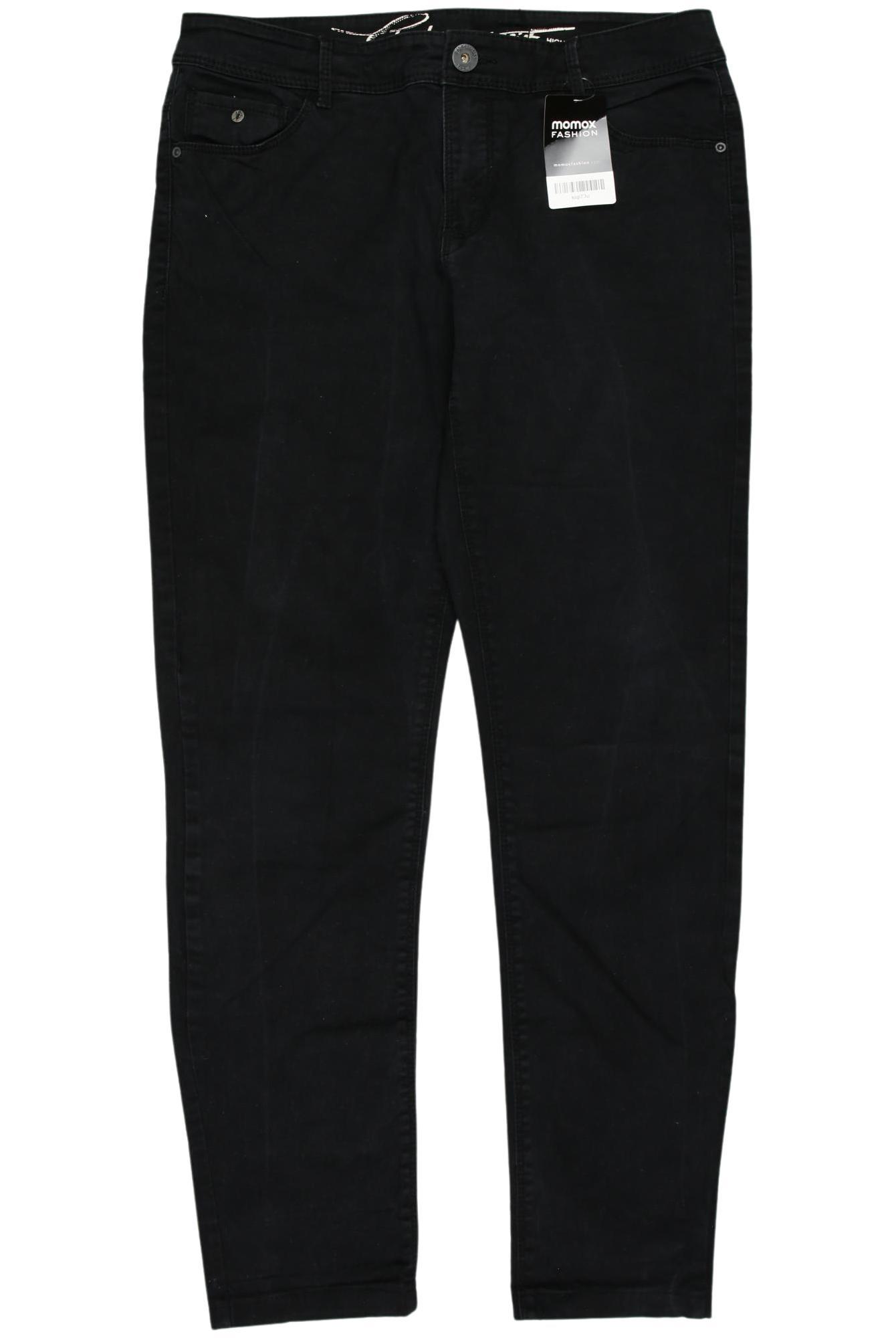 

edc by Esprit Damen Stoffhose, schwarz, Gr. 32