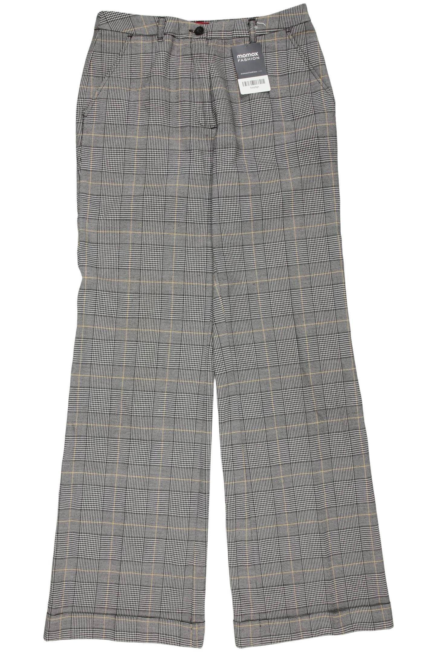 

edc by Esprit Damen Stoffhose, grau, Gr. 36