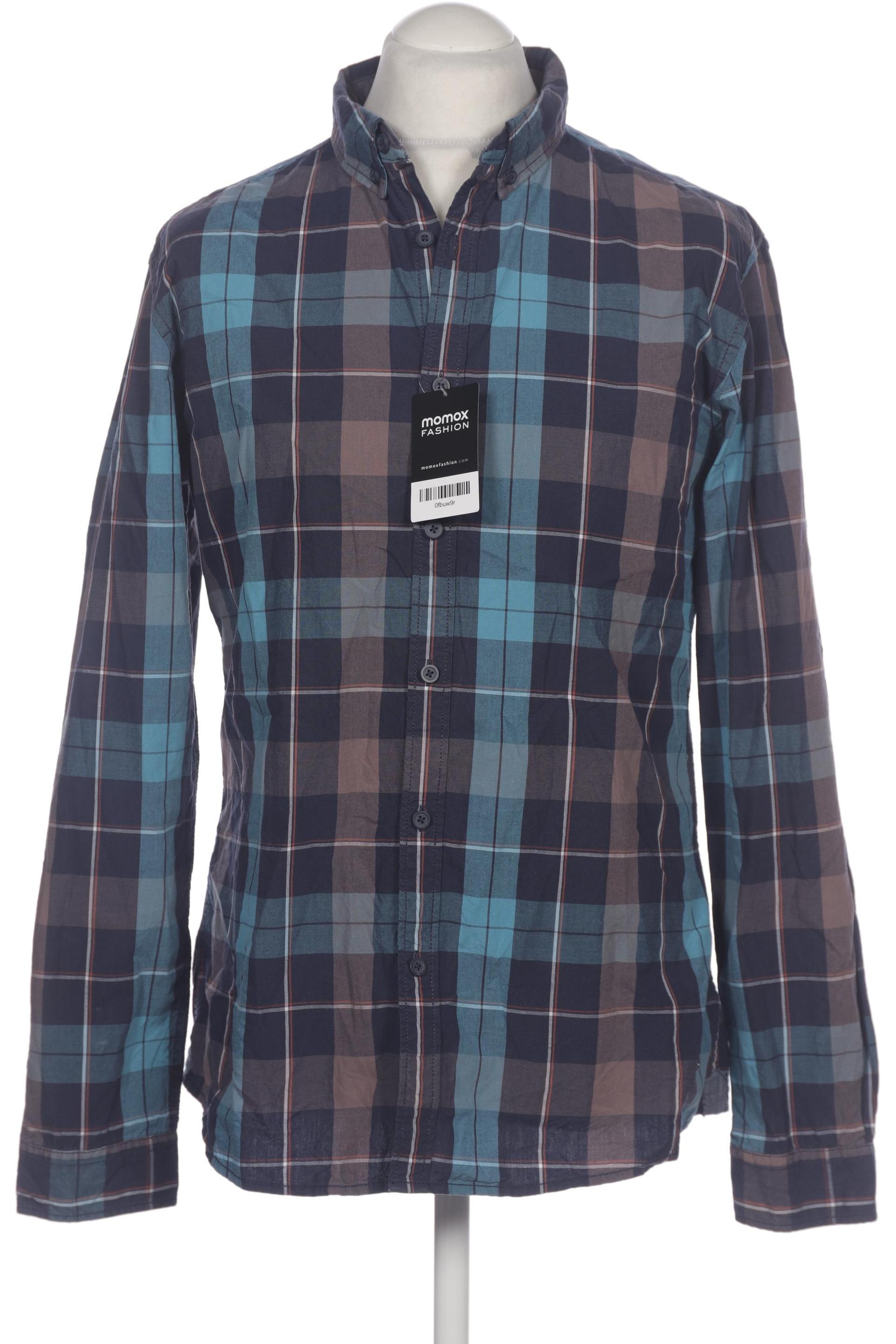 

edc by Esprit Herren Hemd, marineblau, Gr. 52