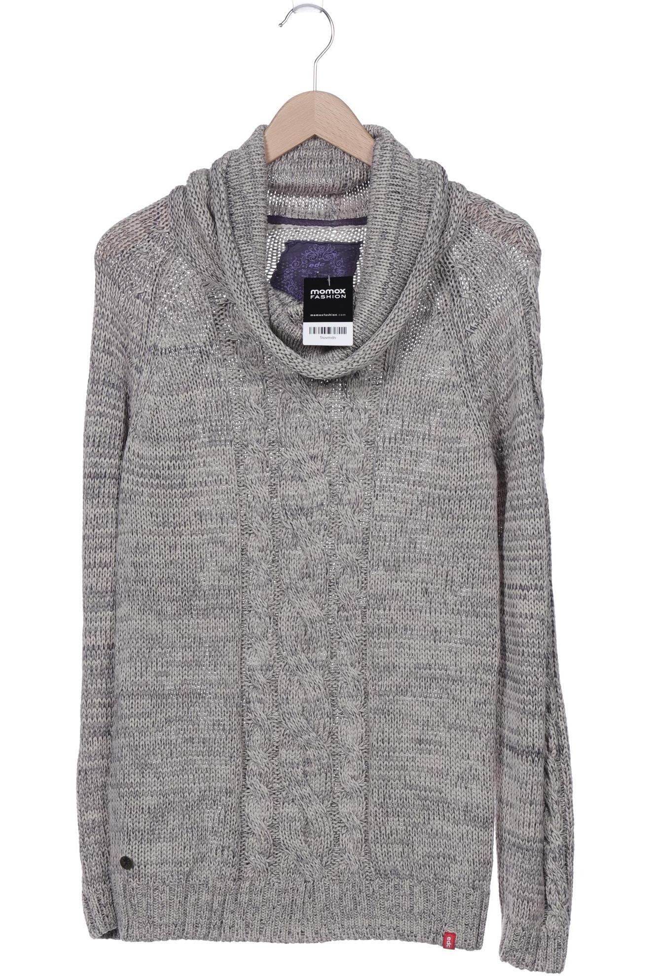 

edc by Esprit Damen Pullover, grau, Gr. 44