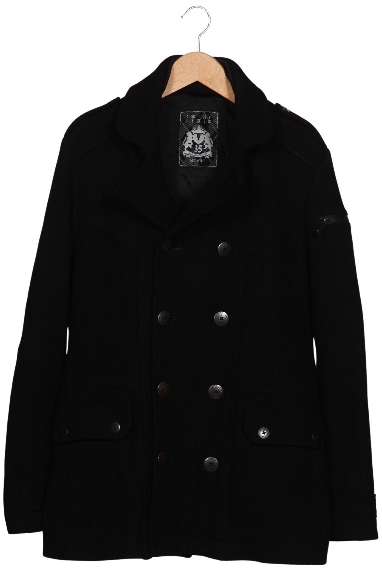 

edc by Esprit Herren Mantel, schwarz, Gr. 52