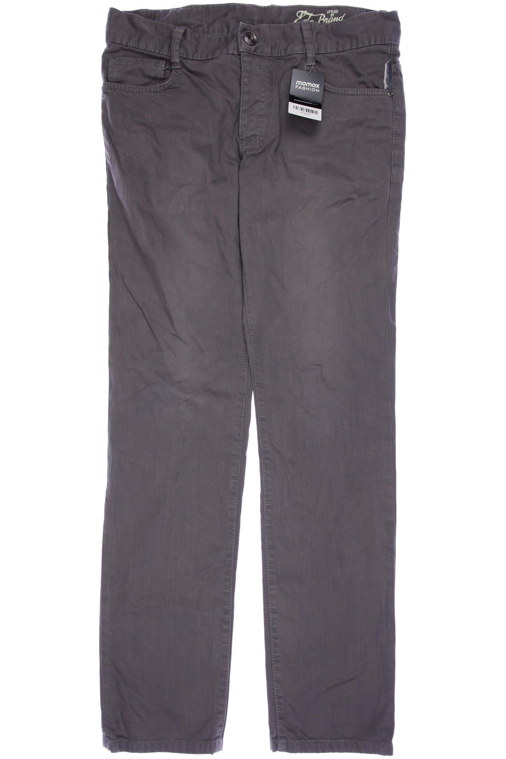 

edc by Esprit Herren Stoffhose, grau, Gr. 52