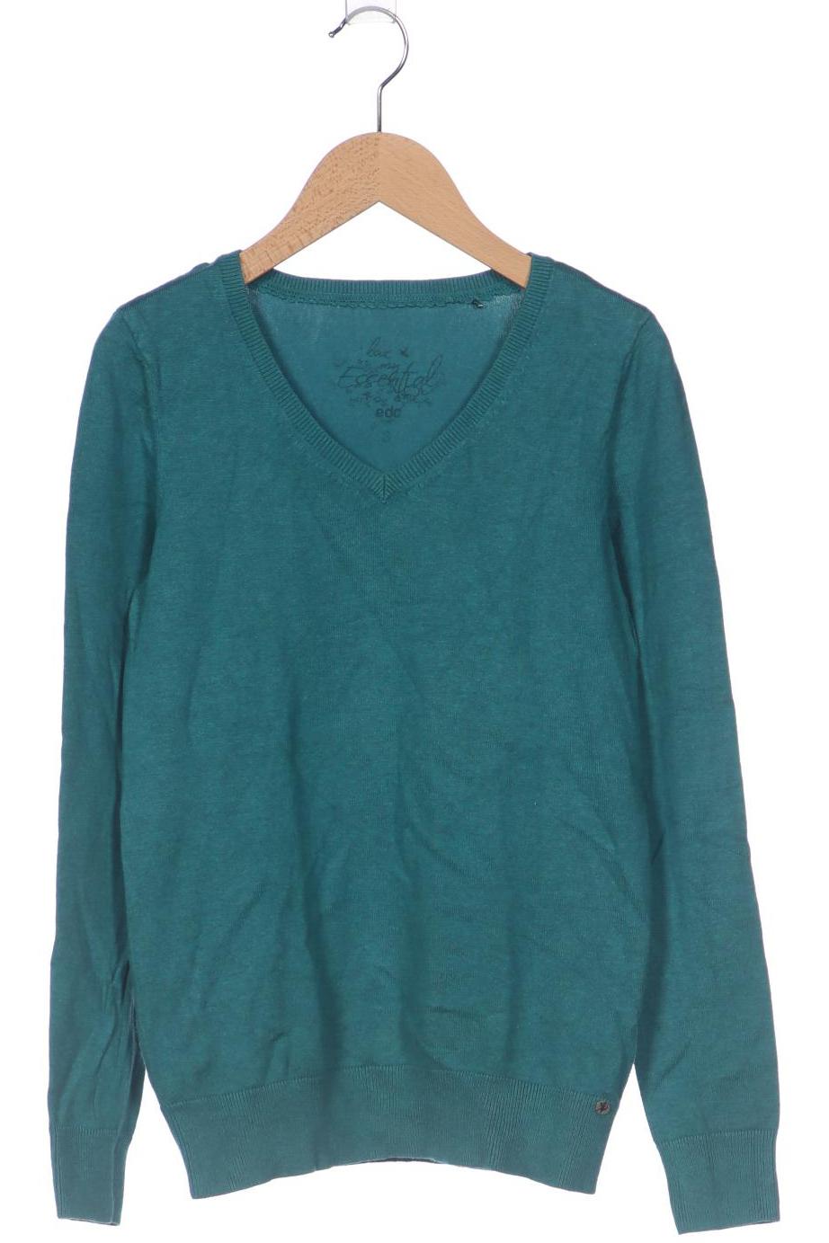 

edc by Esprit Damen Pullover, türkis, Gr. 36