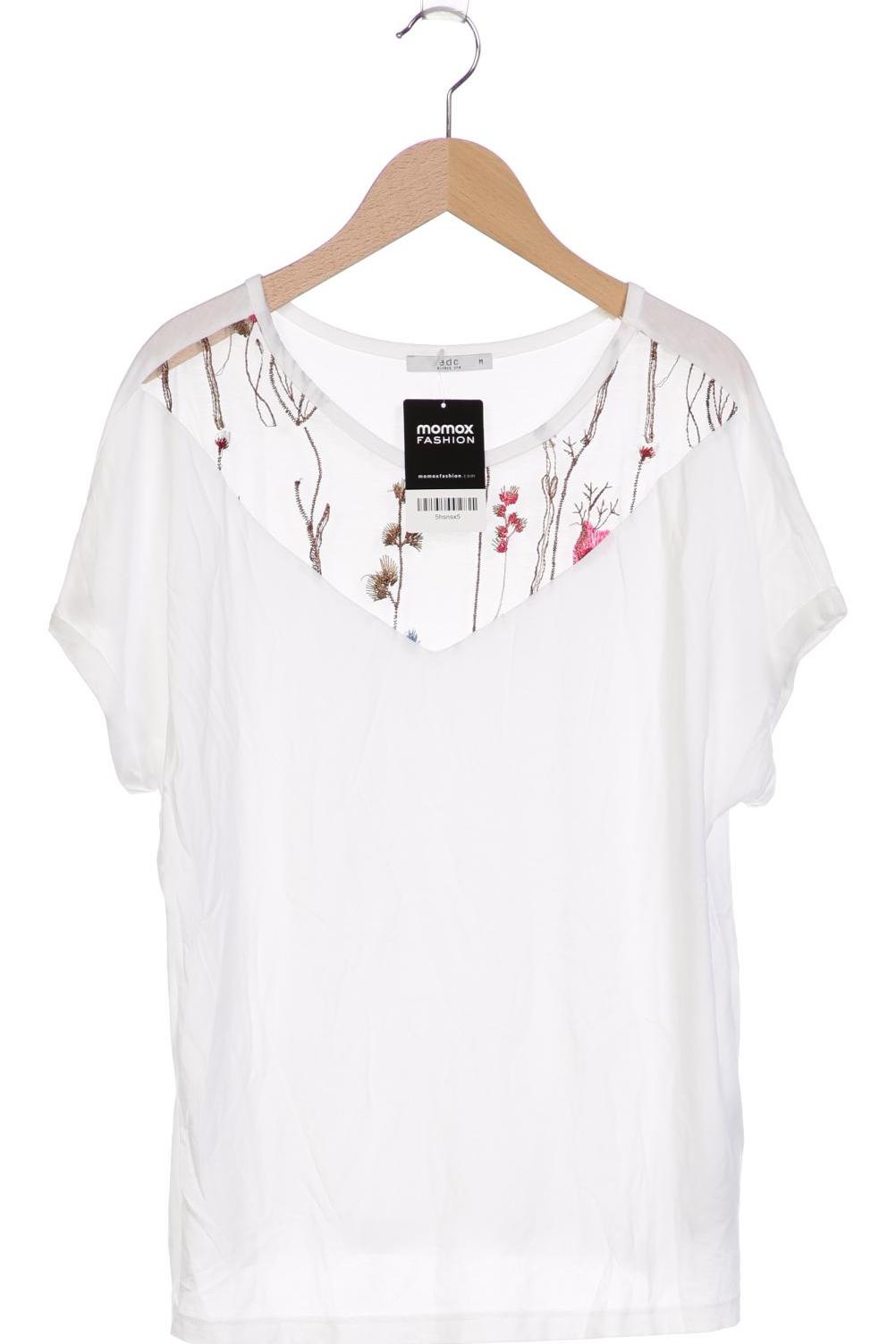 

edc by Esprit Damen T-Shirt, weiß, Gr. 38