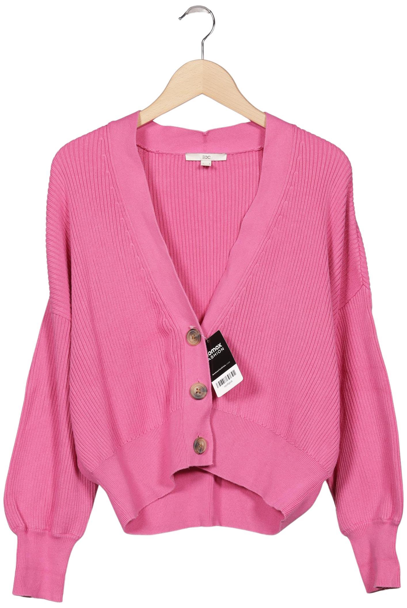 

edc by Esprit Damen Strickjacke, pink, Gr. 36