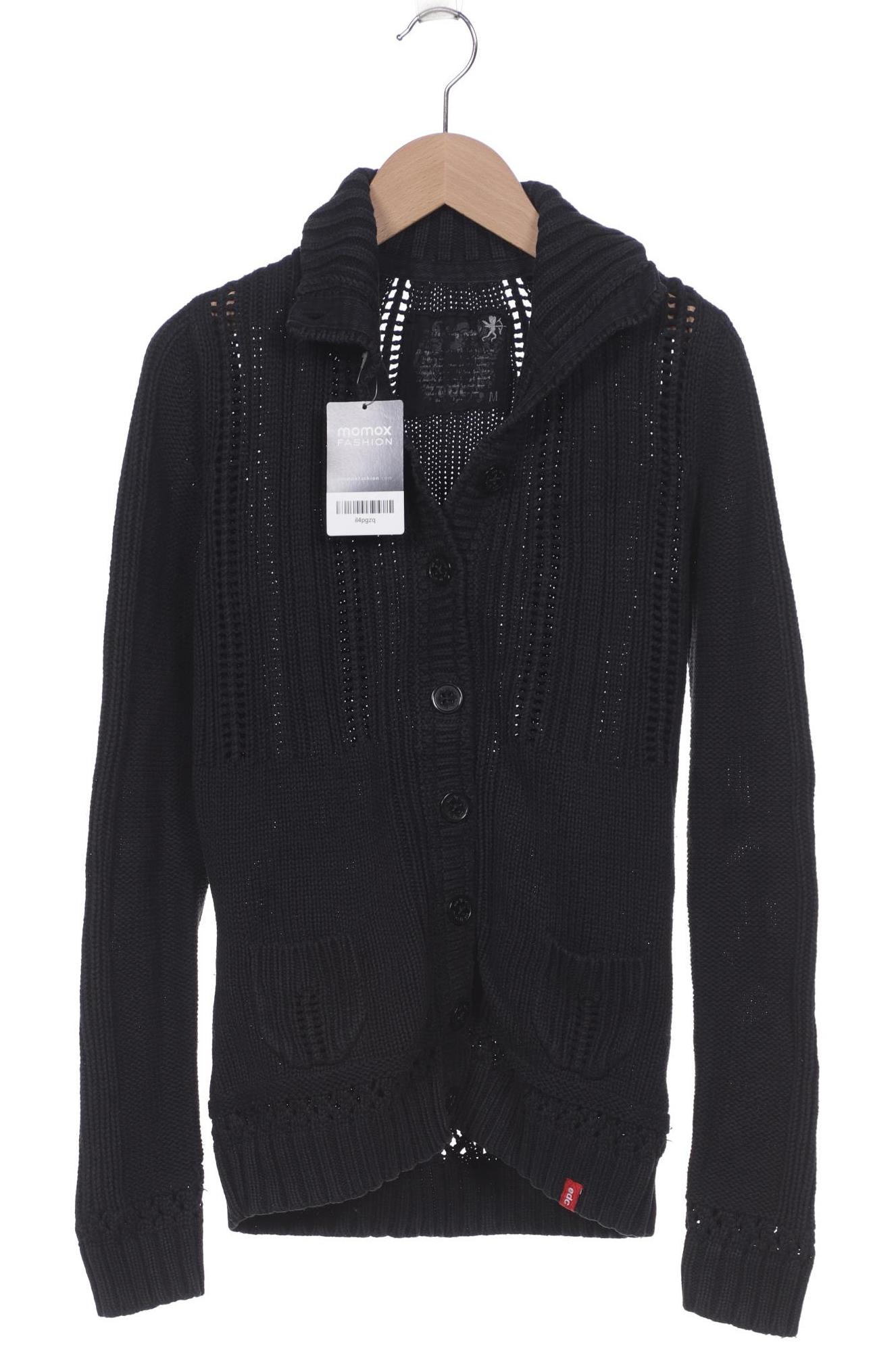 

edc by Esprit Damen Strickjacke, marineblau, Gr. 38