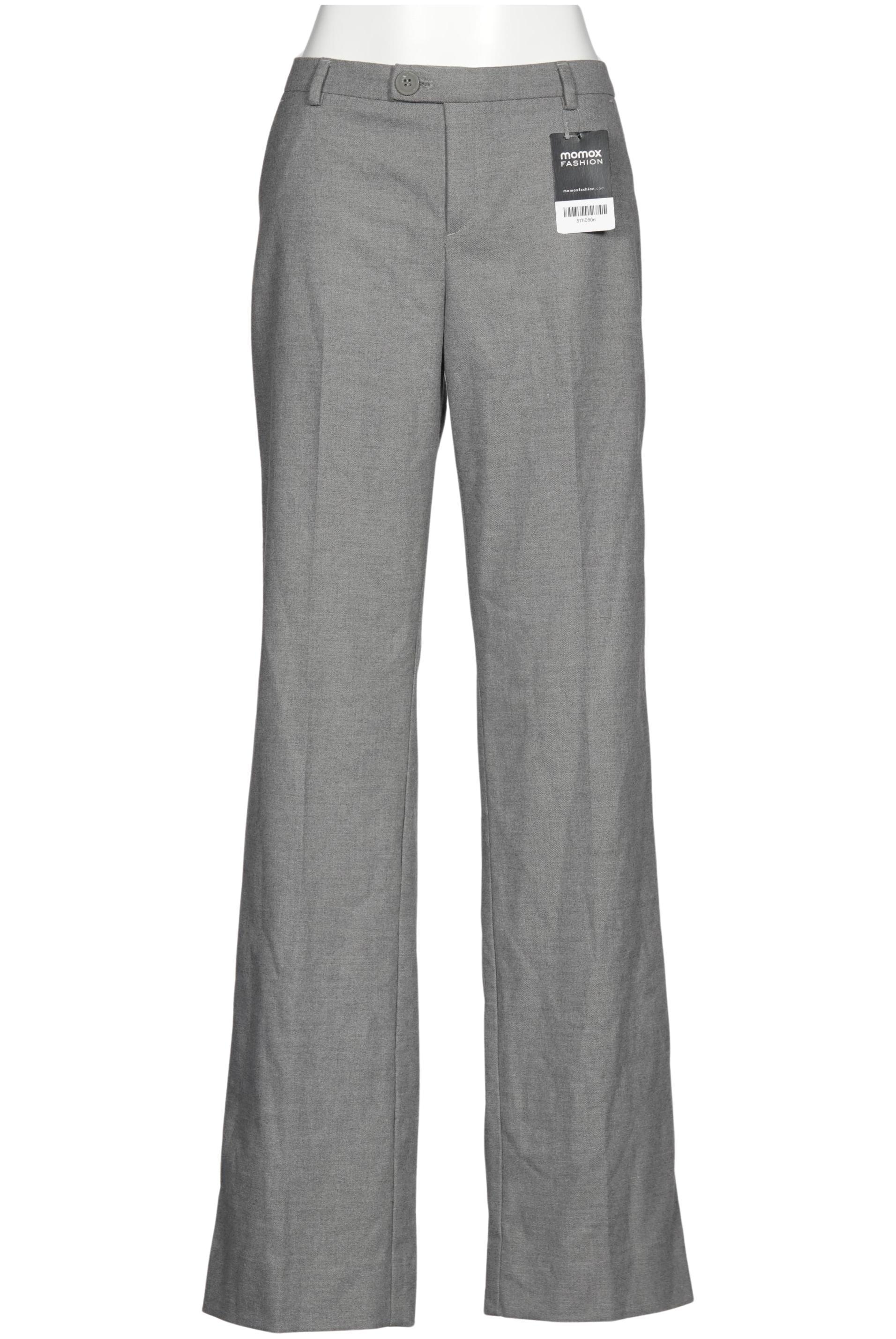 

edc by Esprit Damen Stoffhose, grau, Gr. 36