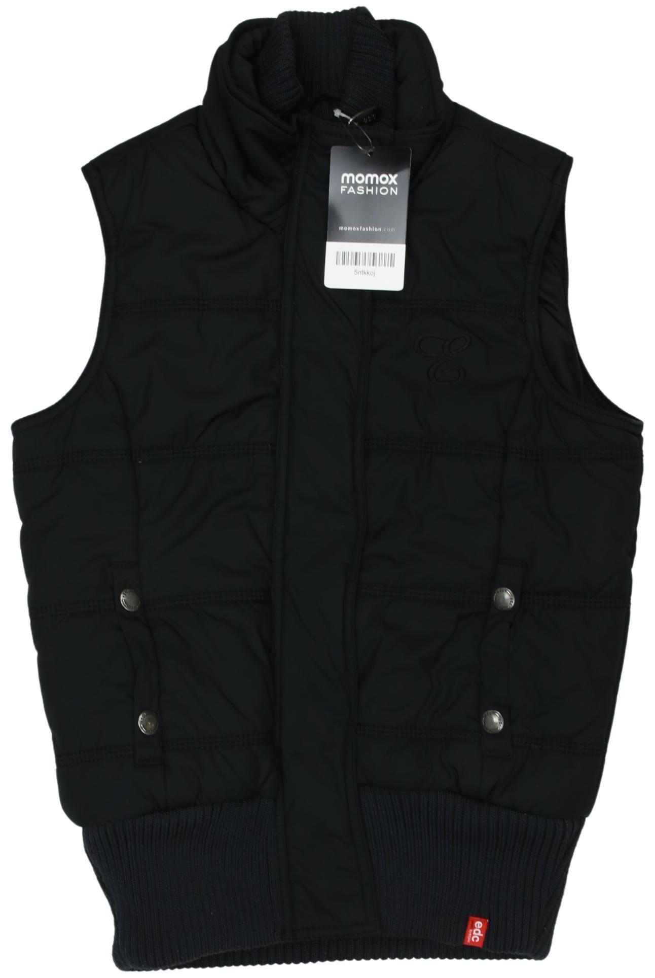 

edc by Esprit Damen Jacke, schwarz, Gr. 152