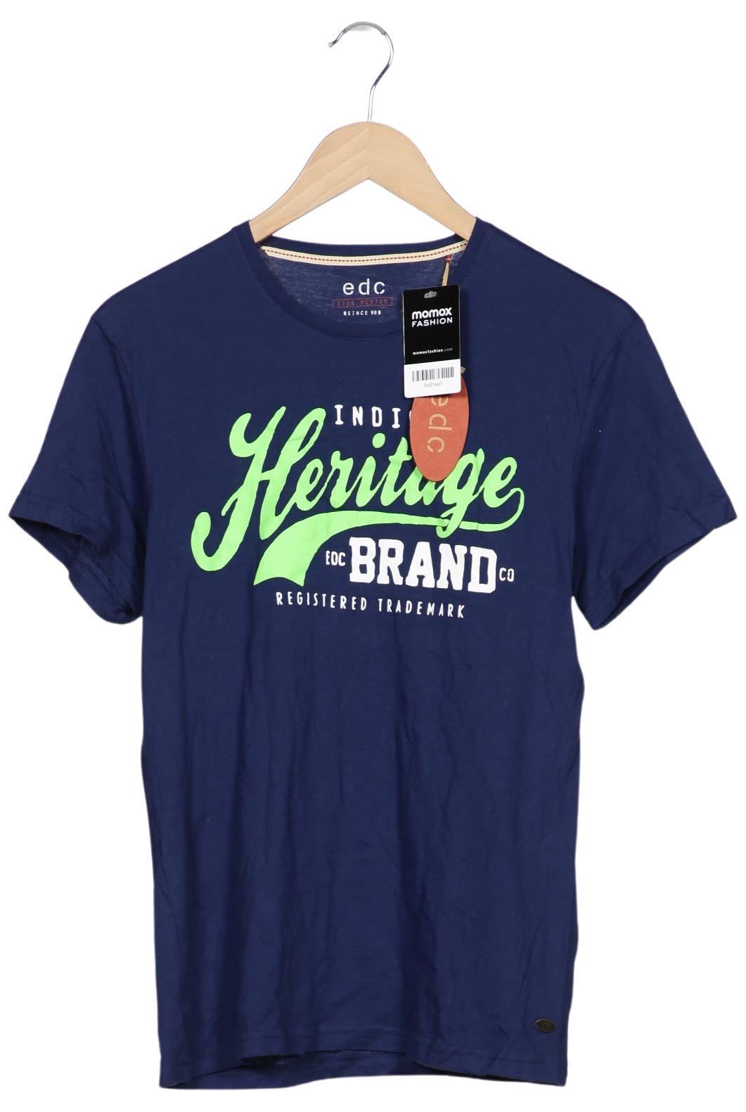 

edc by Esprit Herren T-Shirt, neon, Gr. 48