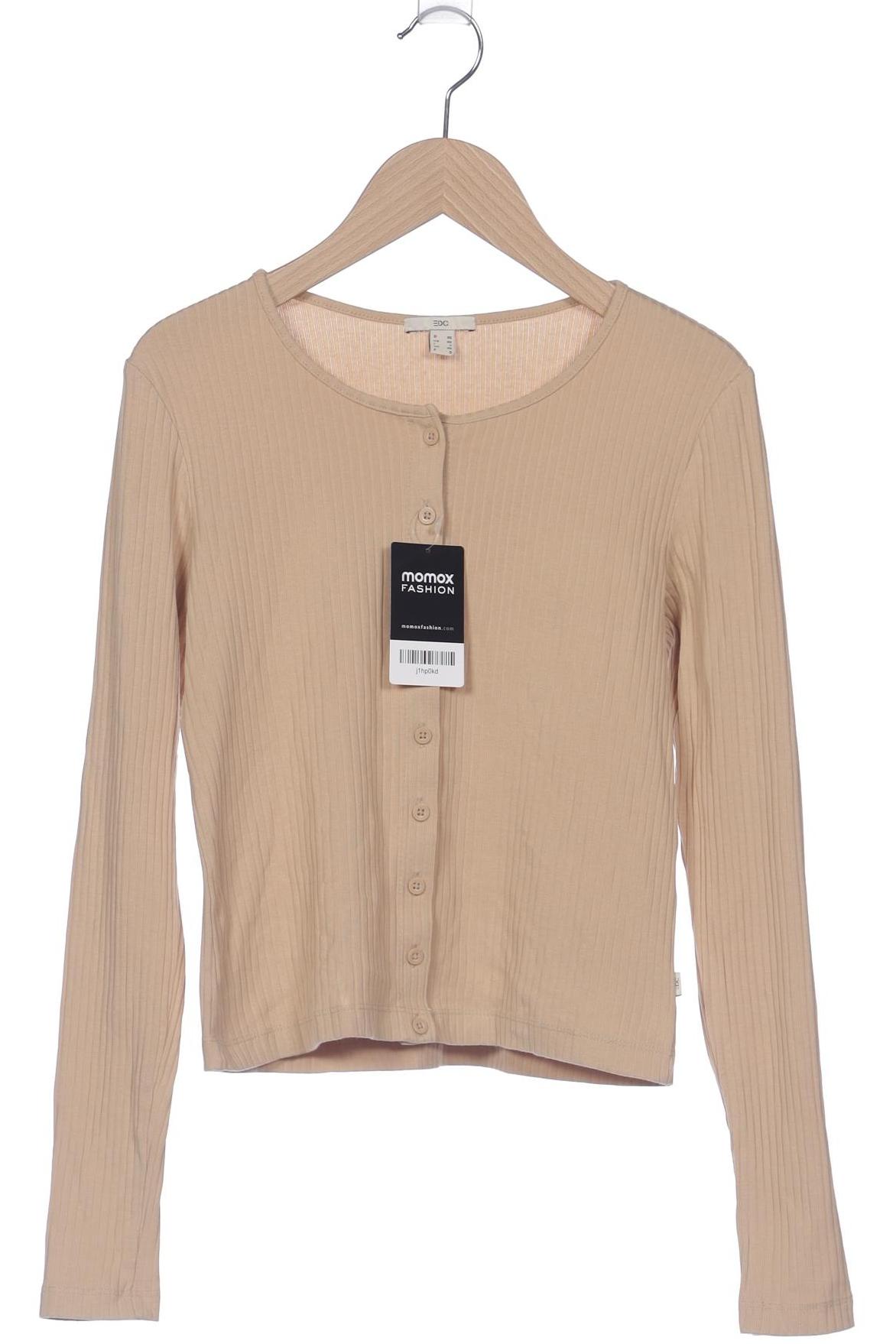 

edc by Esprit Damen Strickjacke, beige, Gr. 34