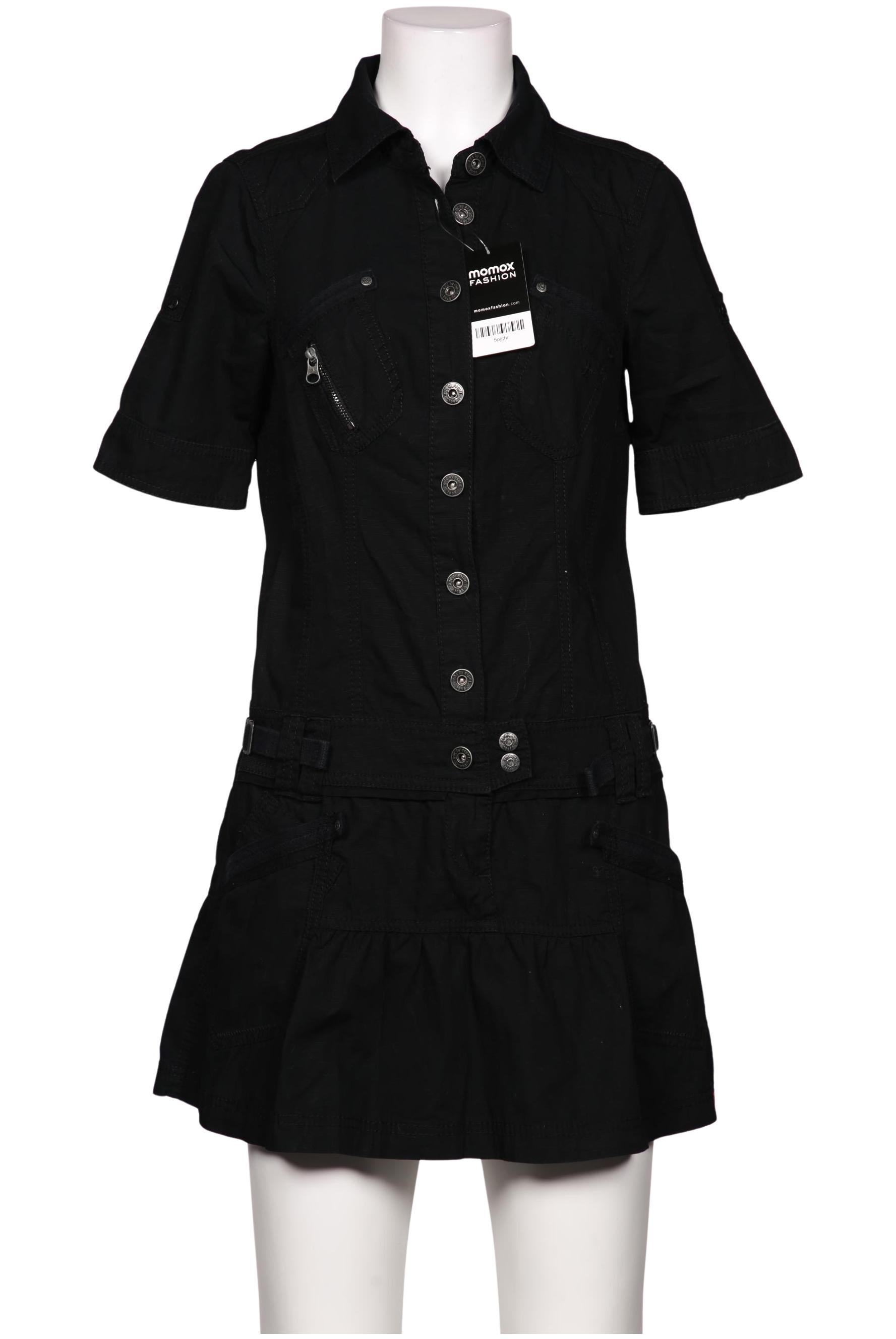 

edc by Esprit Damen Kleid, schwarz, Gr. 34