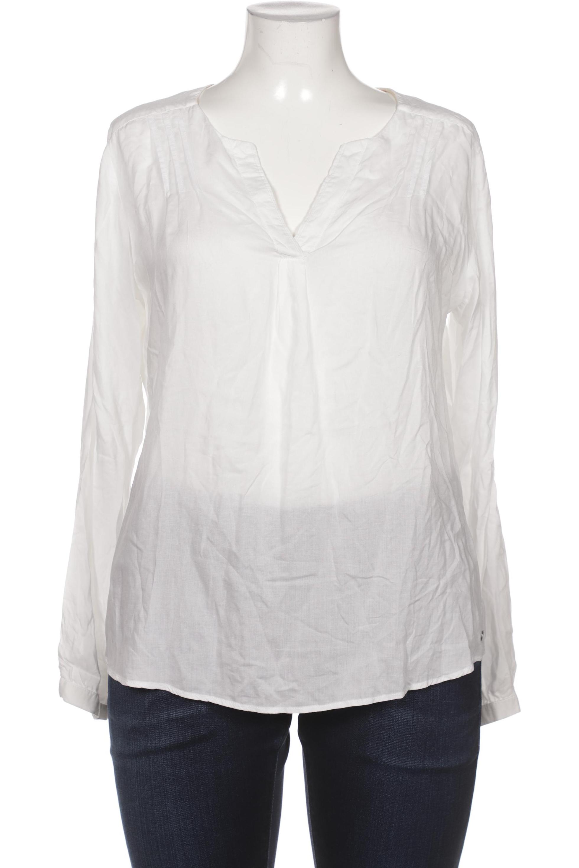

edc by Esprit Damen Bluse, cremeweiß