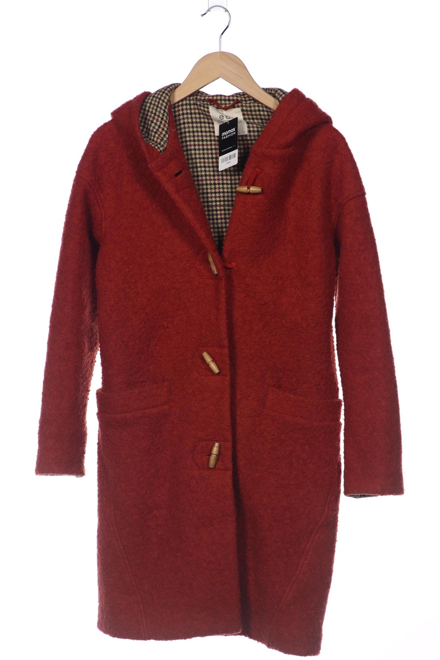 

edc by Esprit Damen Mantel, rot, Gr. 34