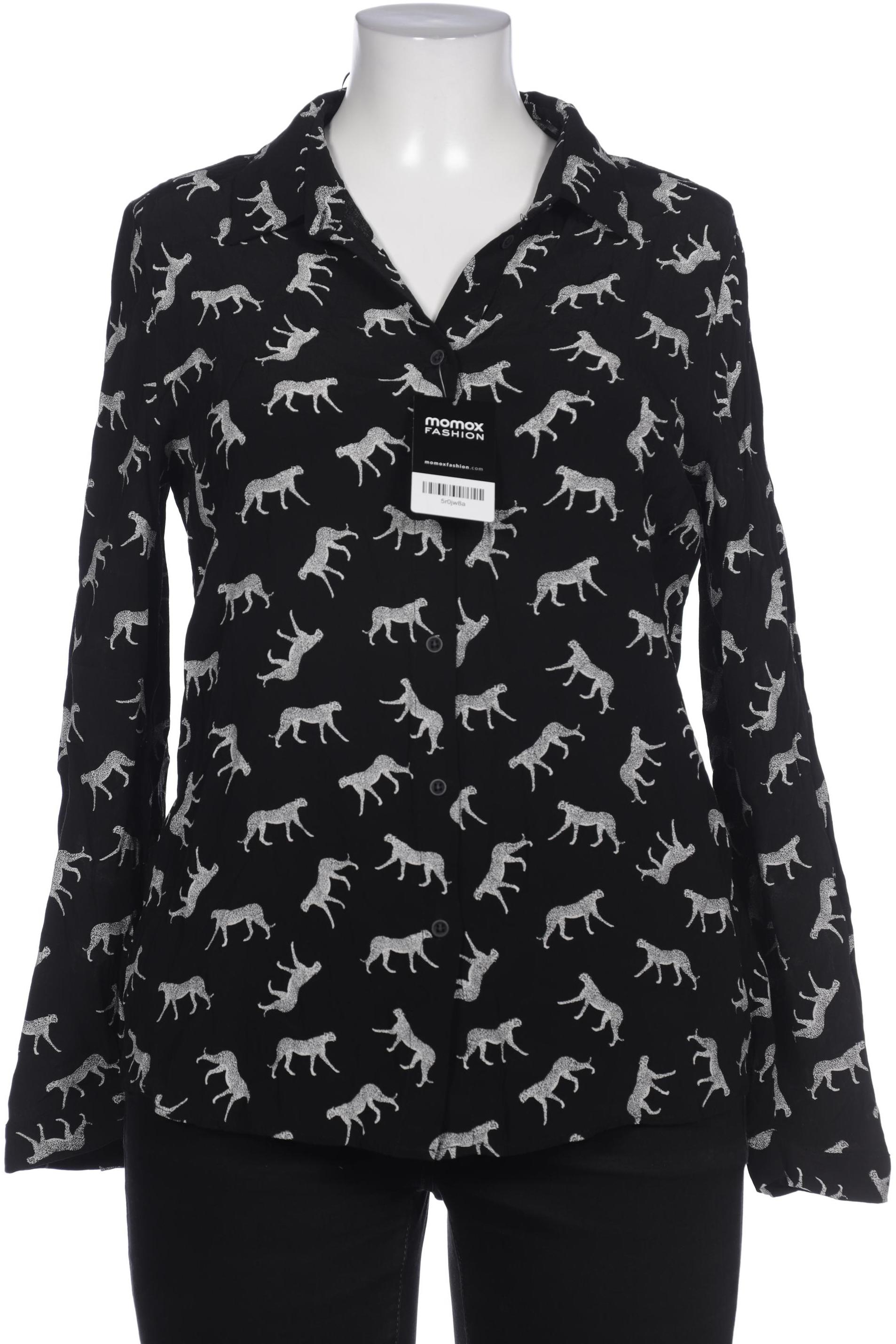

edc by Esprit Damen Bluse, schwarz, Gr. 44