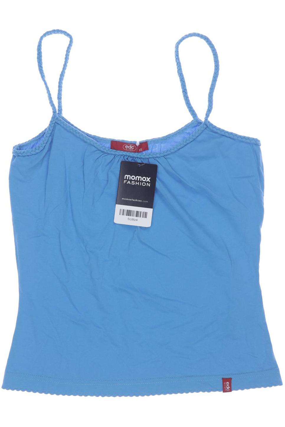 

edc by Esprit Damen Top, blau, Gr. 34