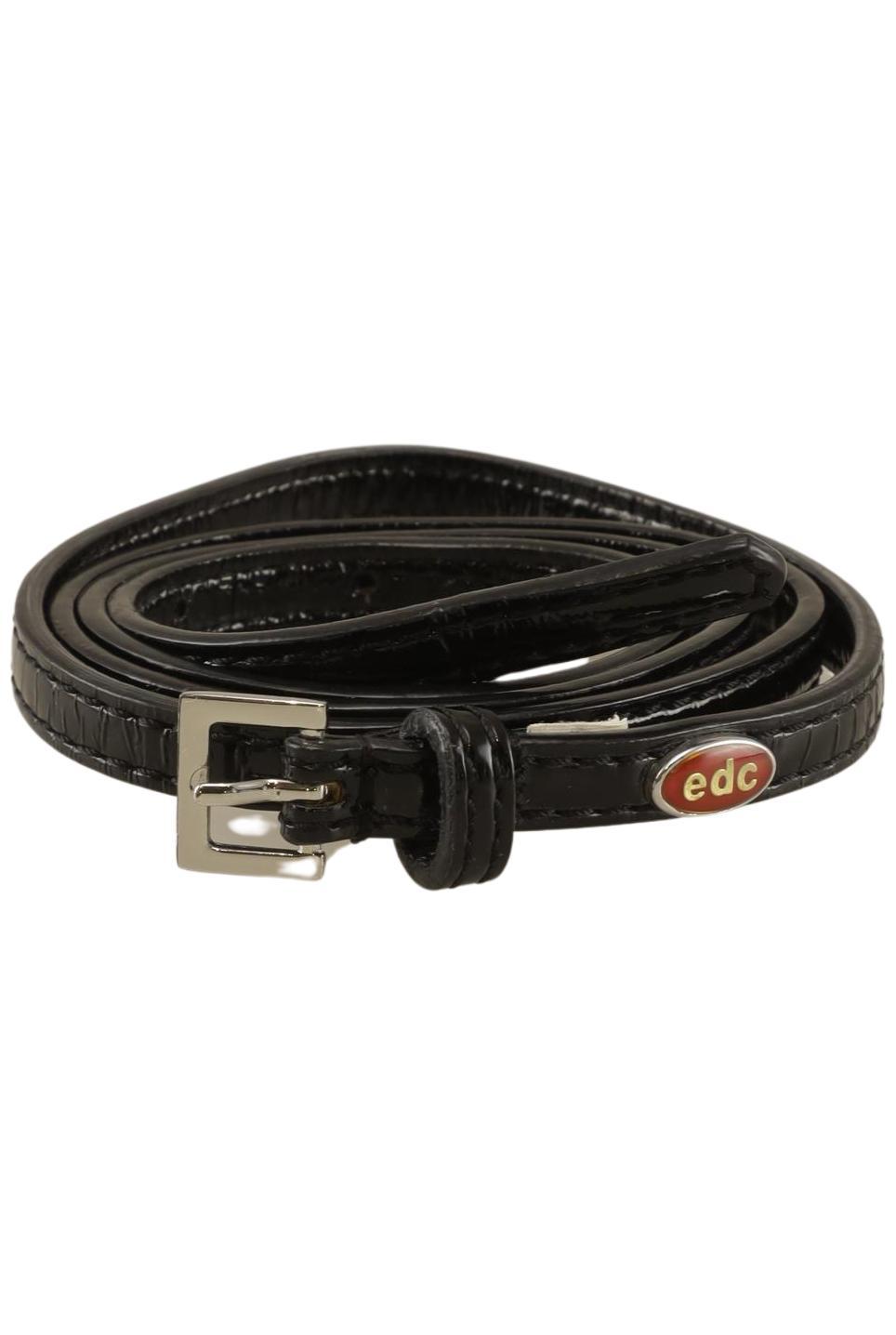 

edc by Esprit Damen Gürtel, schwarz, Gr. 80