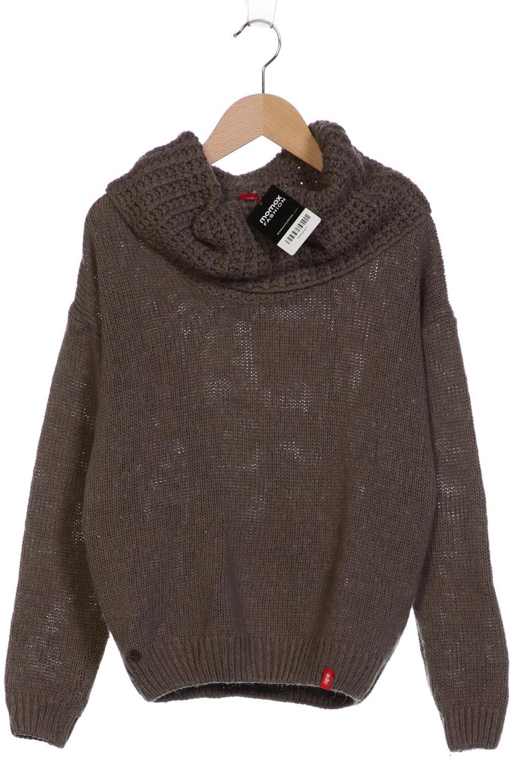 

edc by Esprit Damen Pullover, braun, Gr. 38
