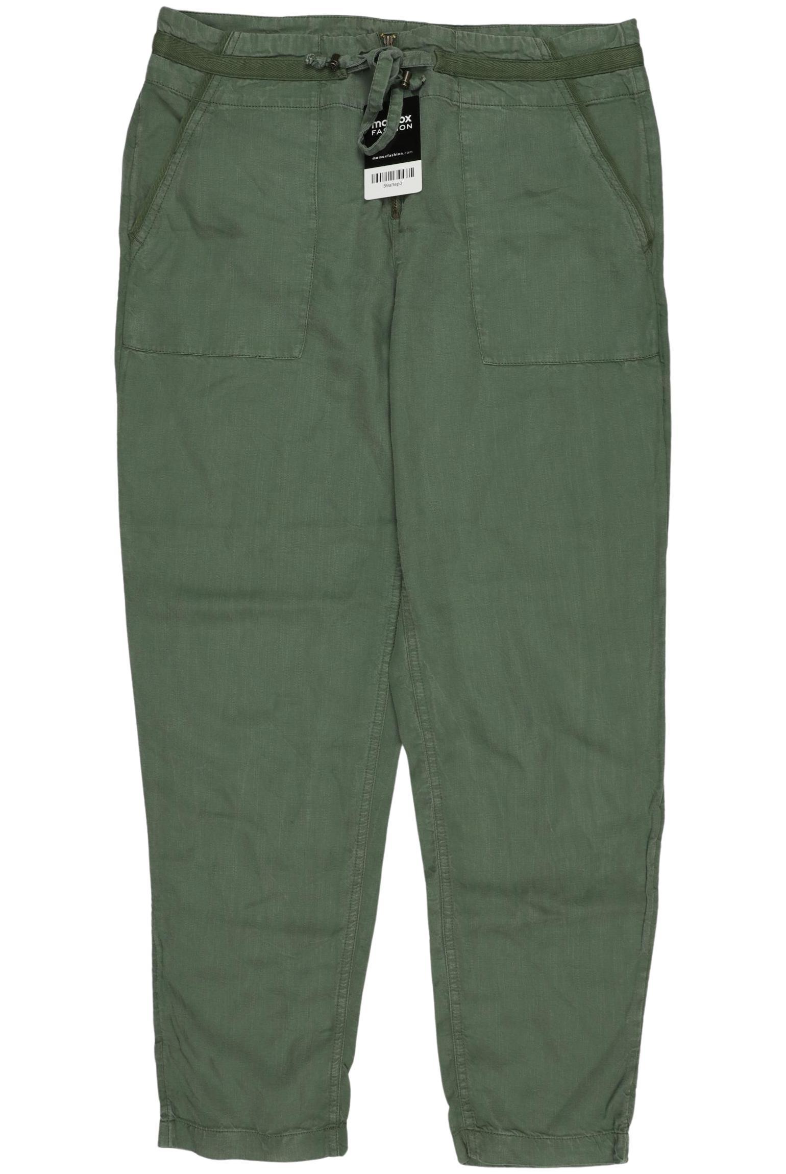 

edc by Esprit Damen Stoffhose, grün, Gr. 38