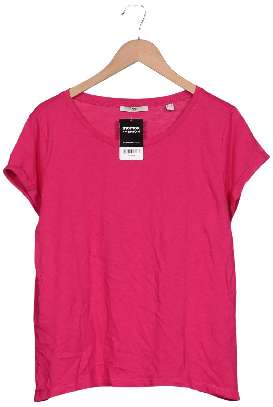 

edc by Esprit Damen T-Shirt, pink, Gr. 44