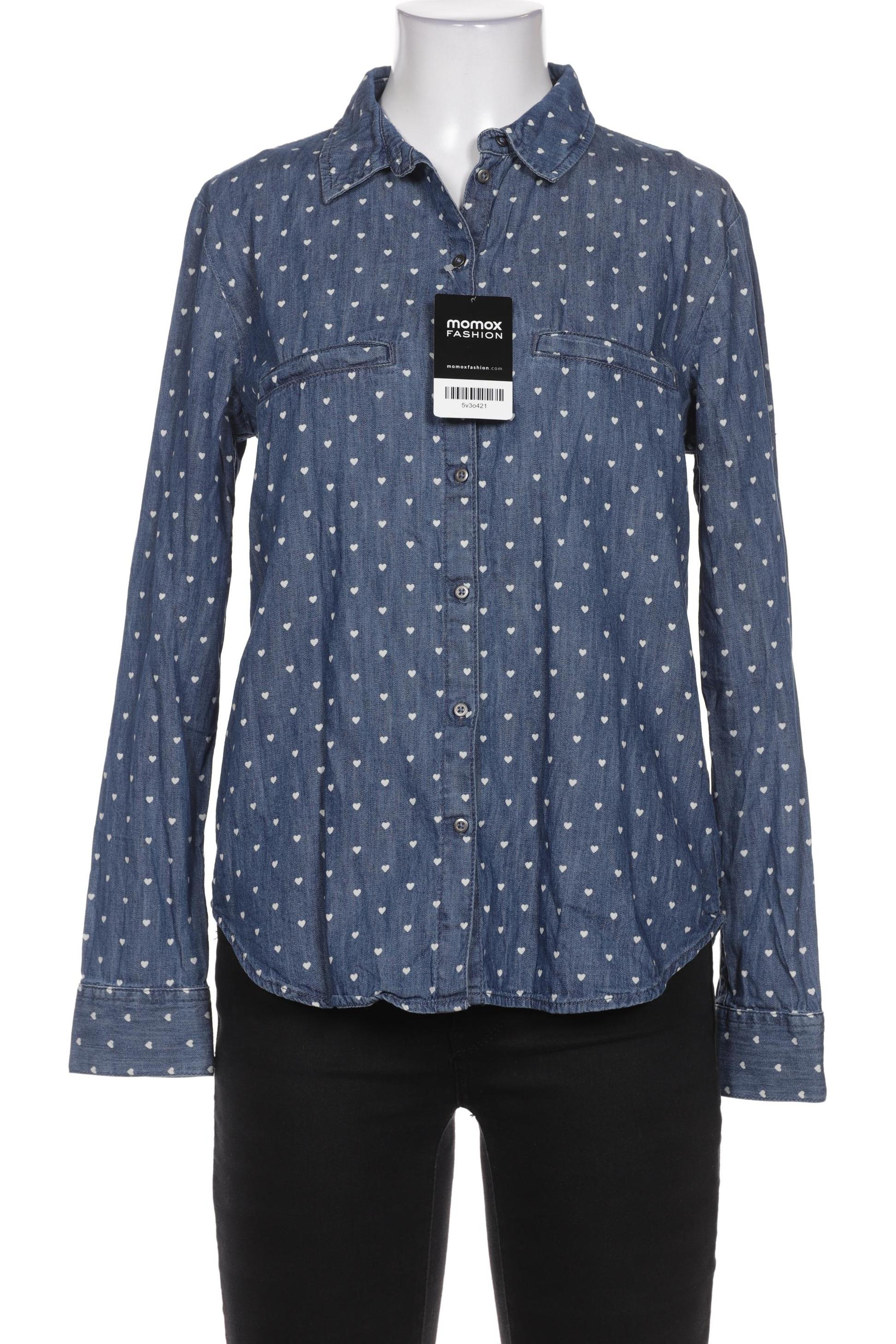 

edc by Esprit Damen Bluse, blau