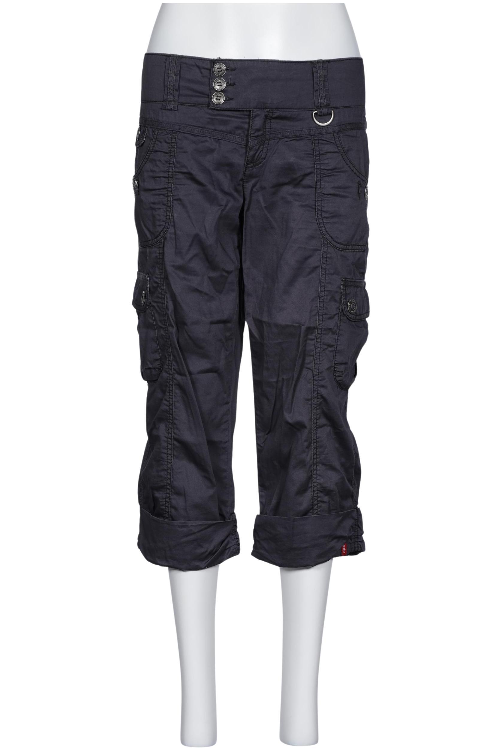 

edc by Esprit Damen Stoffhose, marineblau, Gr. 38