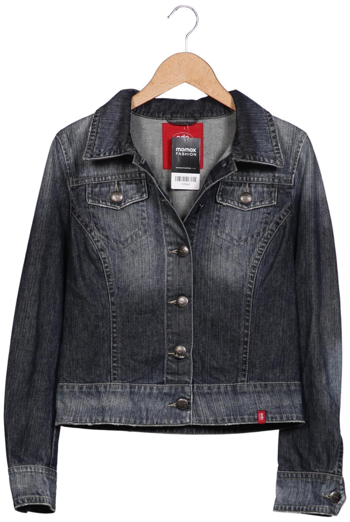 

edc by Esprit Damen Jacke, blau, Gr. 38