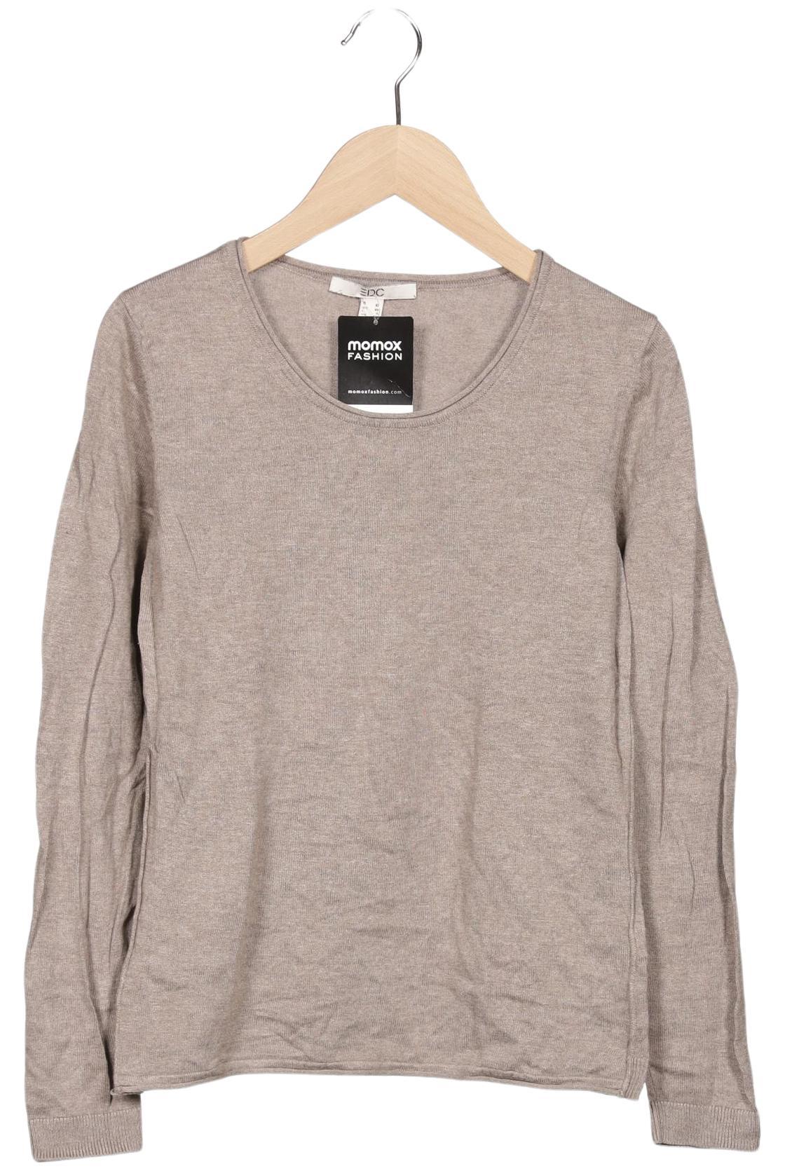 

edc by Esprit Damen Pullover, beige, Gr. 34
