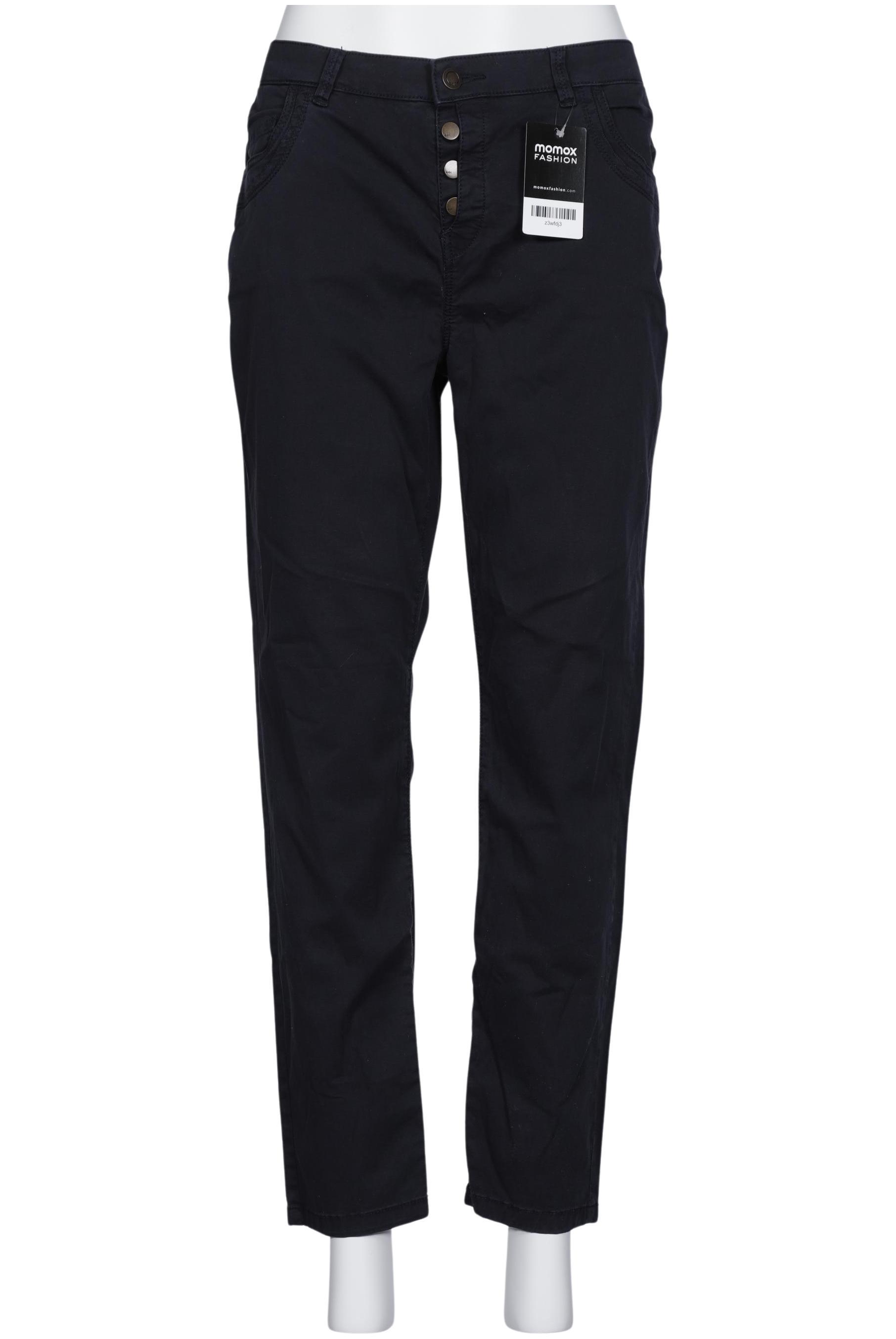 

edc by Esprit Damen Stoffhose, marineblau, Gr. 40