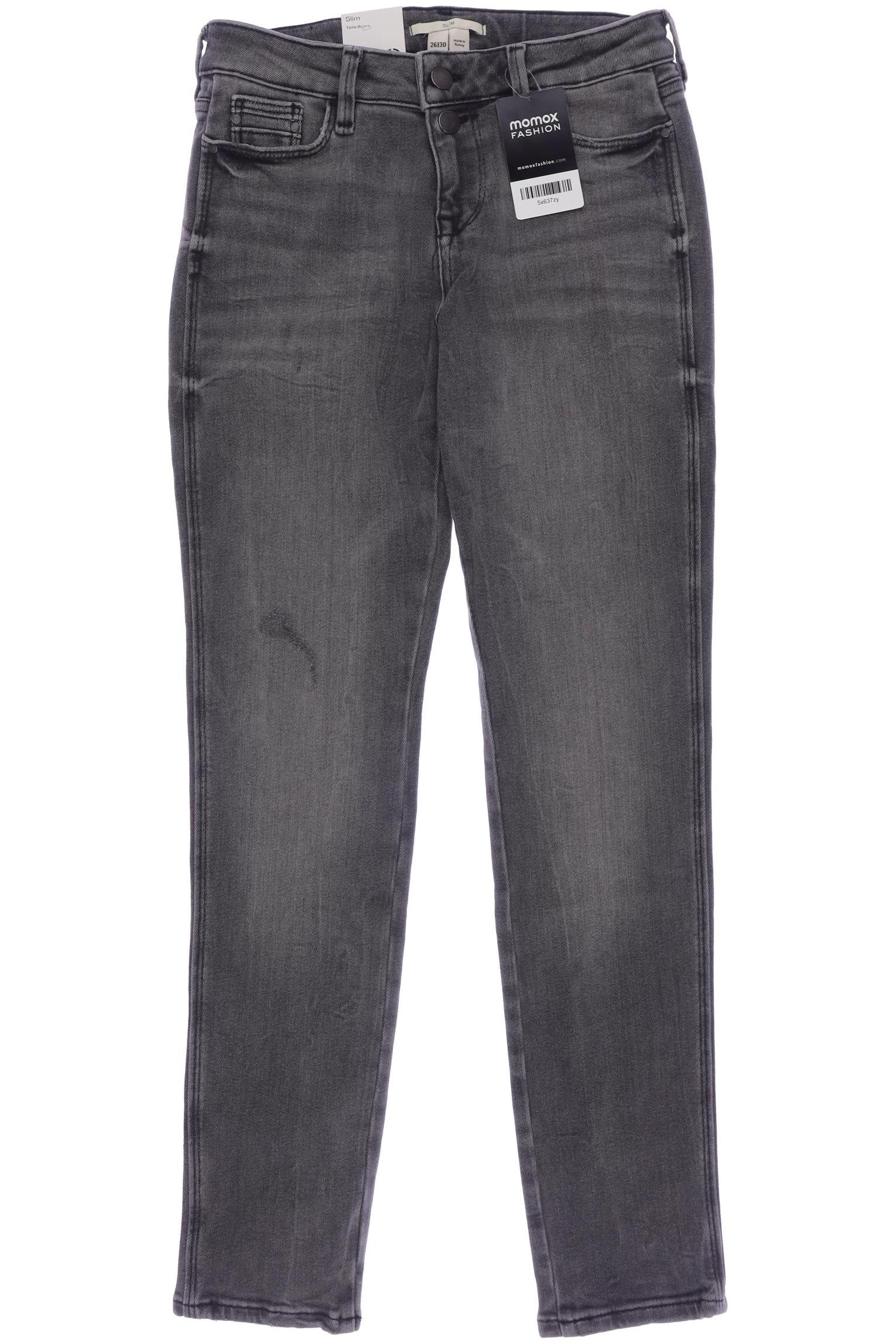 

edc by Esprit Damen Jeans, grau, Gr. 26