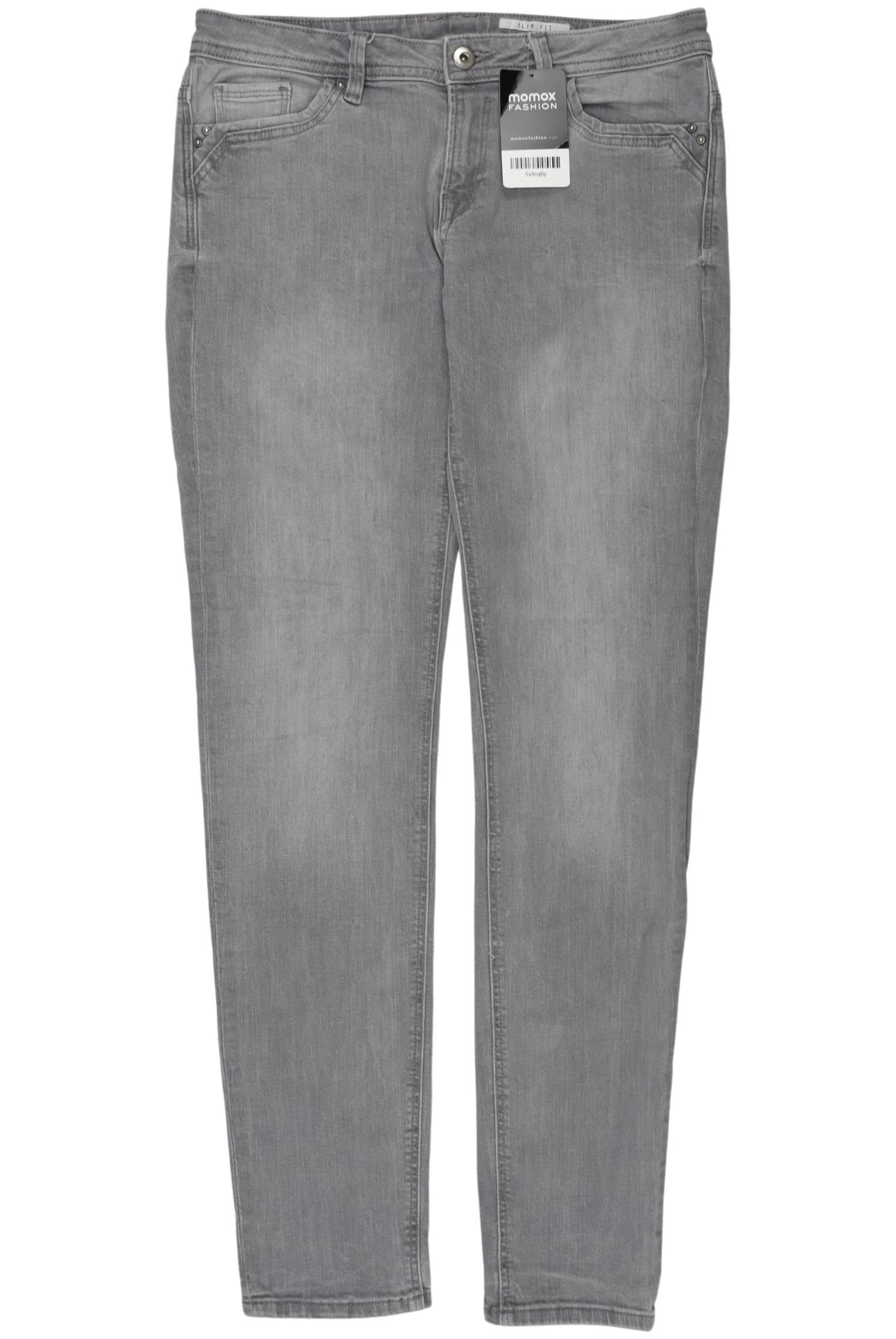 

edc by Esprit Damen Jeans, grau, Gr. 28