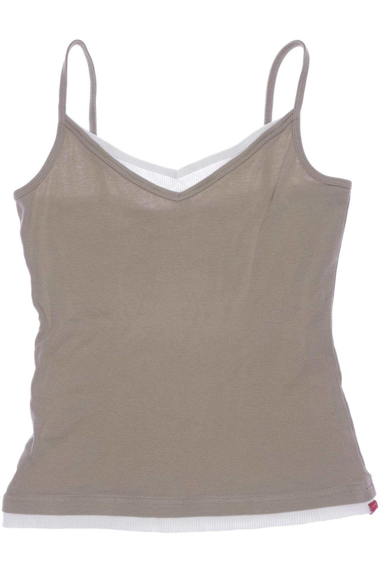 

edc by Esprit Damen Top, beige, Gr. 36