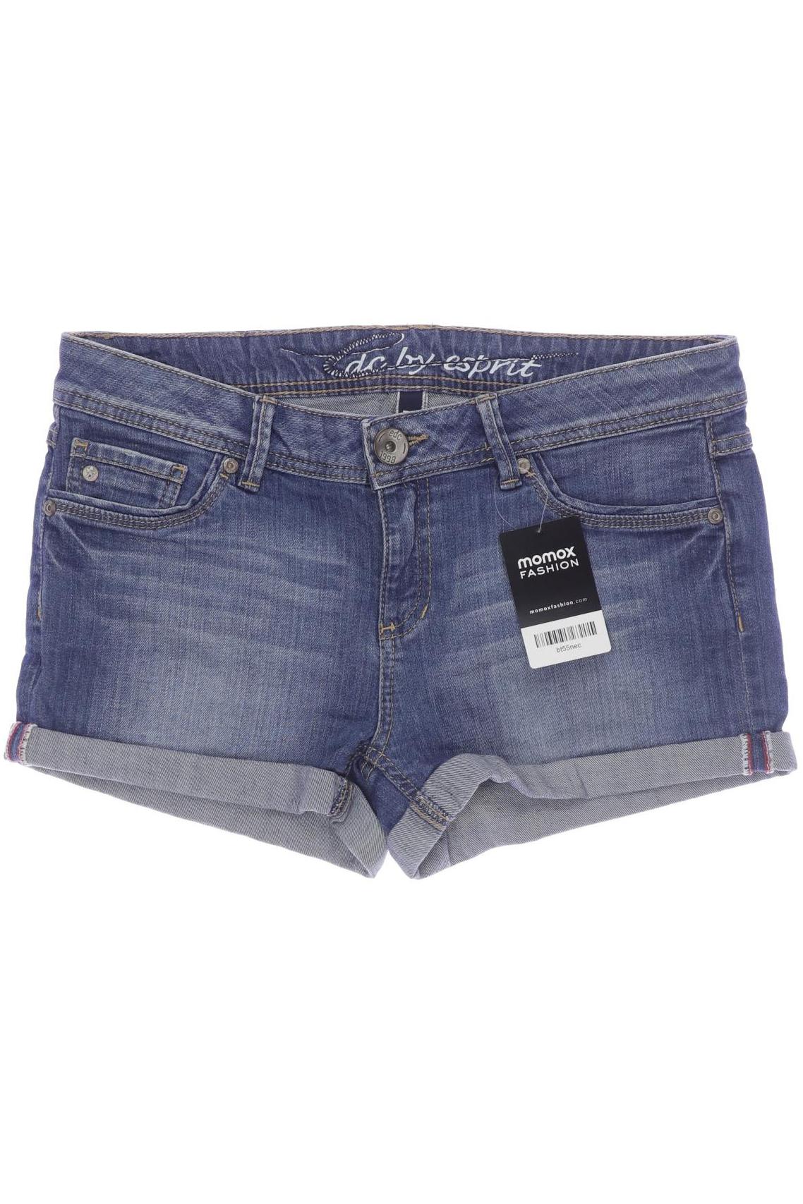 

edc by Esprit Damen Shorts, blau, Gr. 30