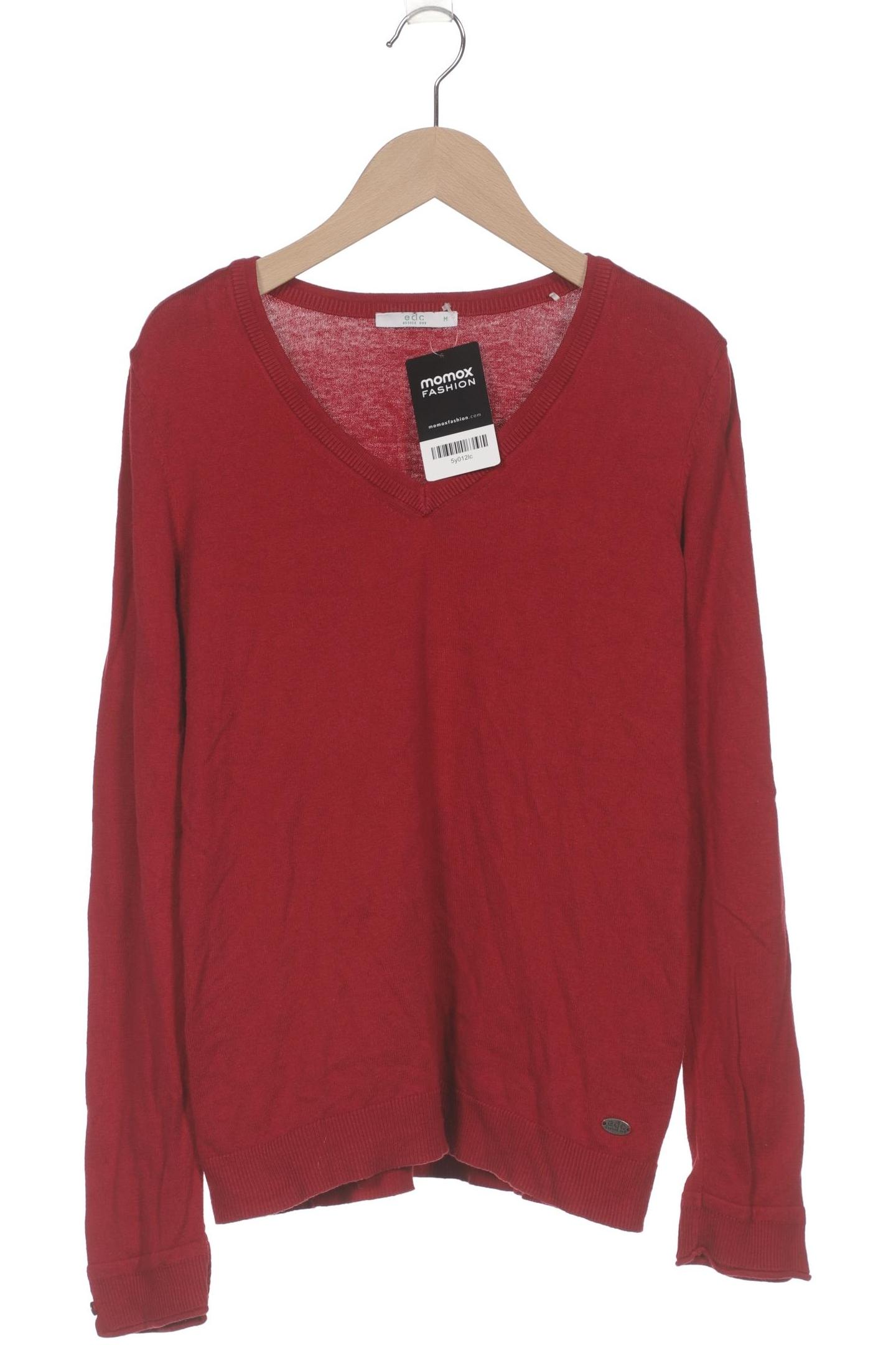 

edc by Esprit Damen Pullover, rot, Gr. 38