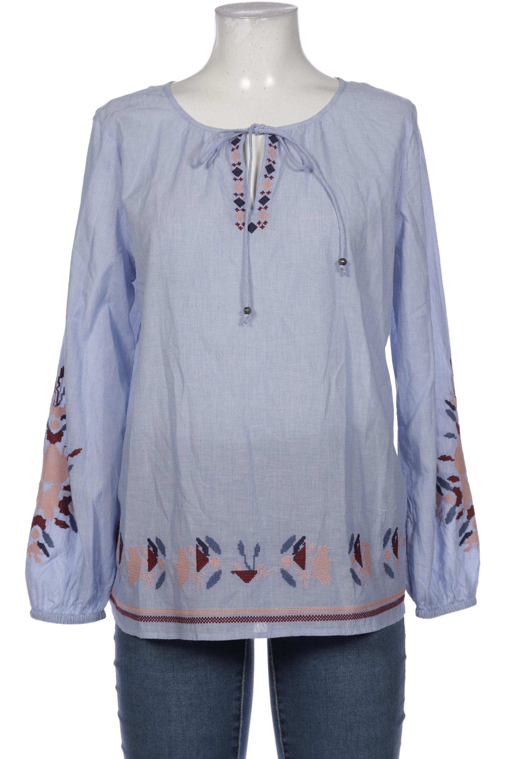

edc by Esprit Damen Bluse, blau, Gr. 42