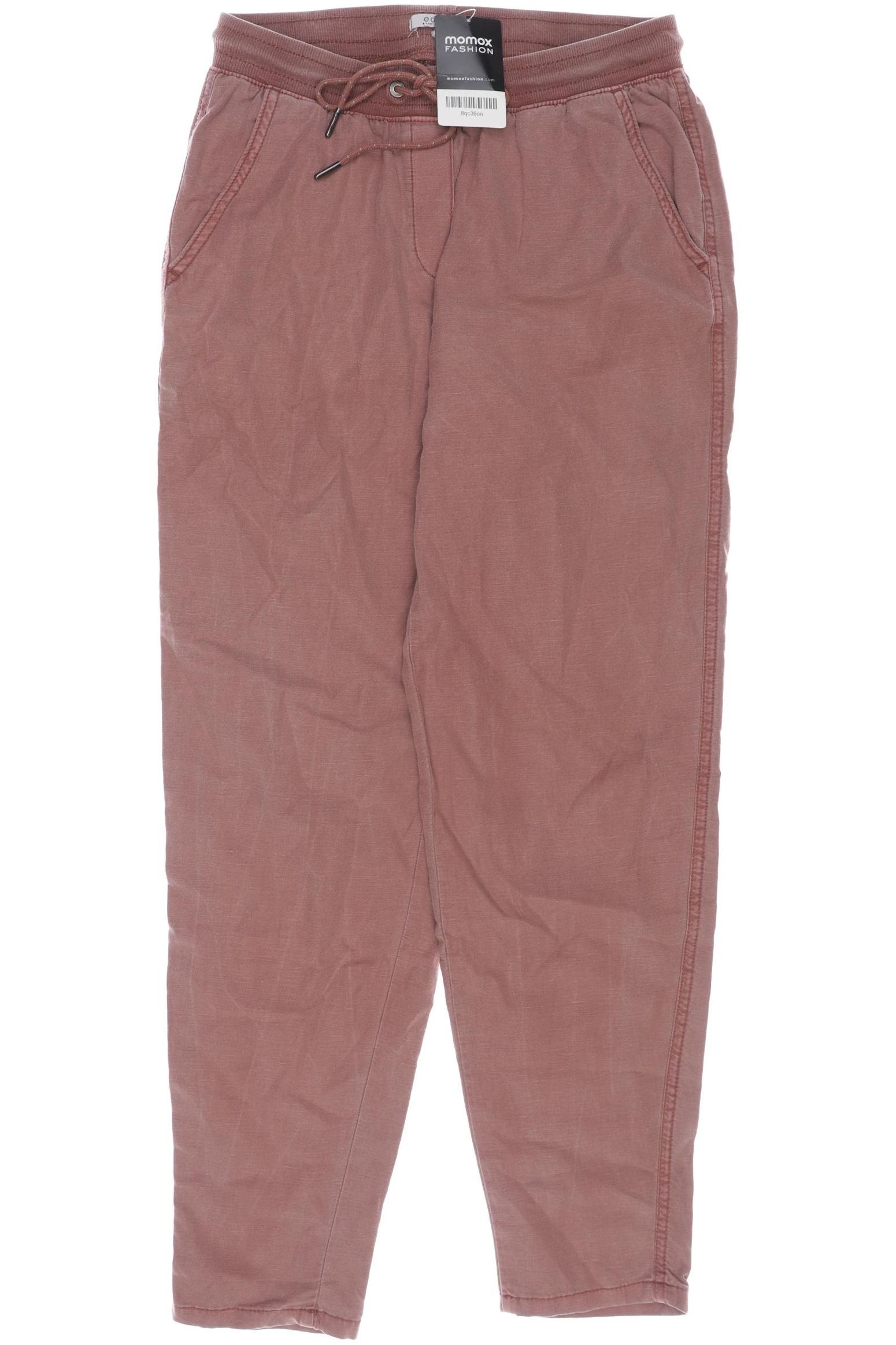 

edc by Esprit Damen Stoffhose, pink, Gr. 34