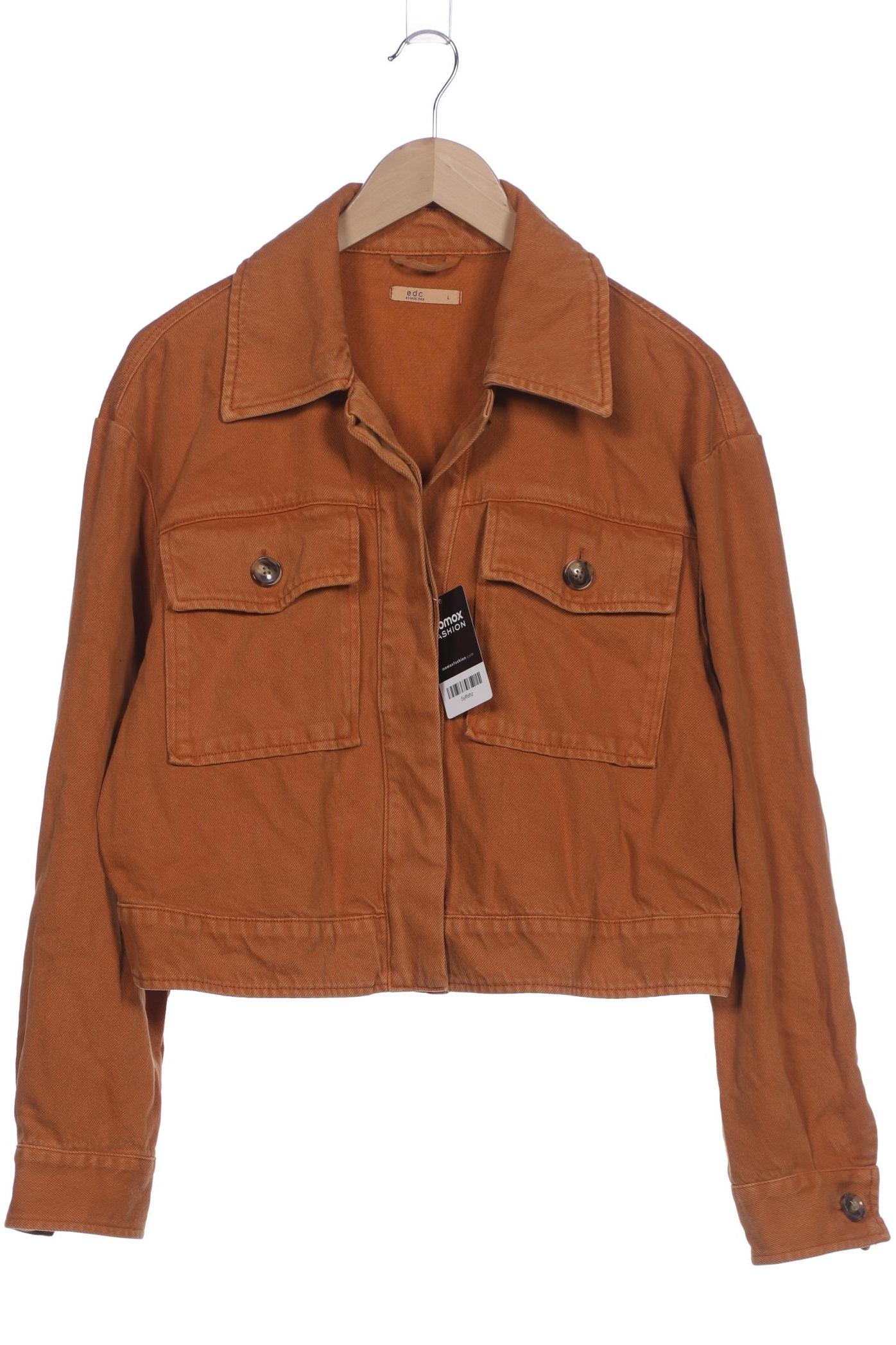 

edc by Esprit Damen Jacke, orange, Gr. 42