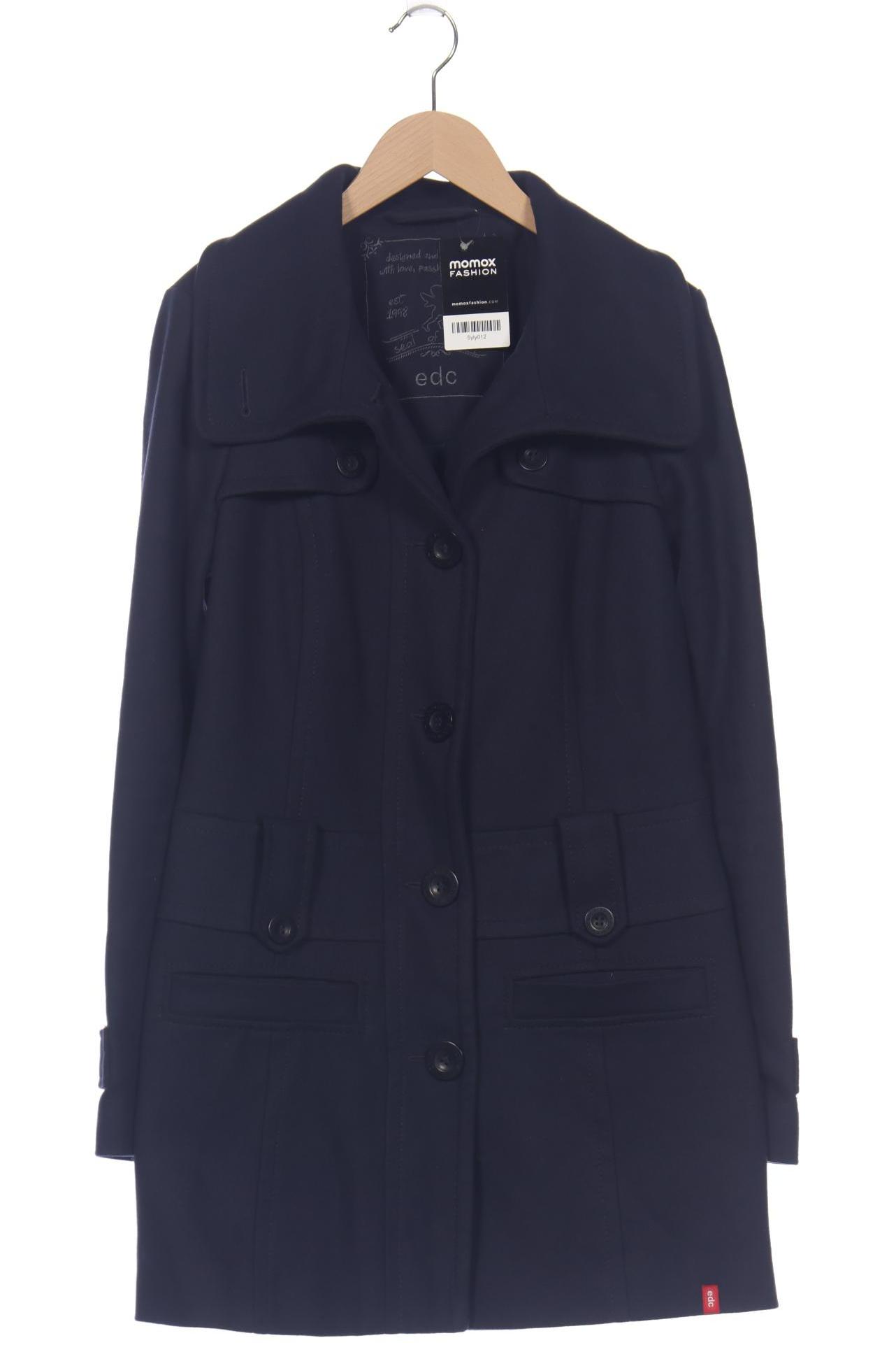 

edc by Esprit Damen Mantel, marineblau, Gr. 38